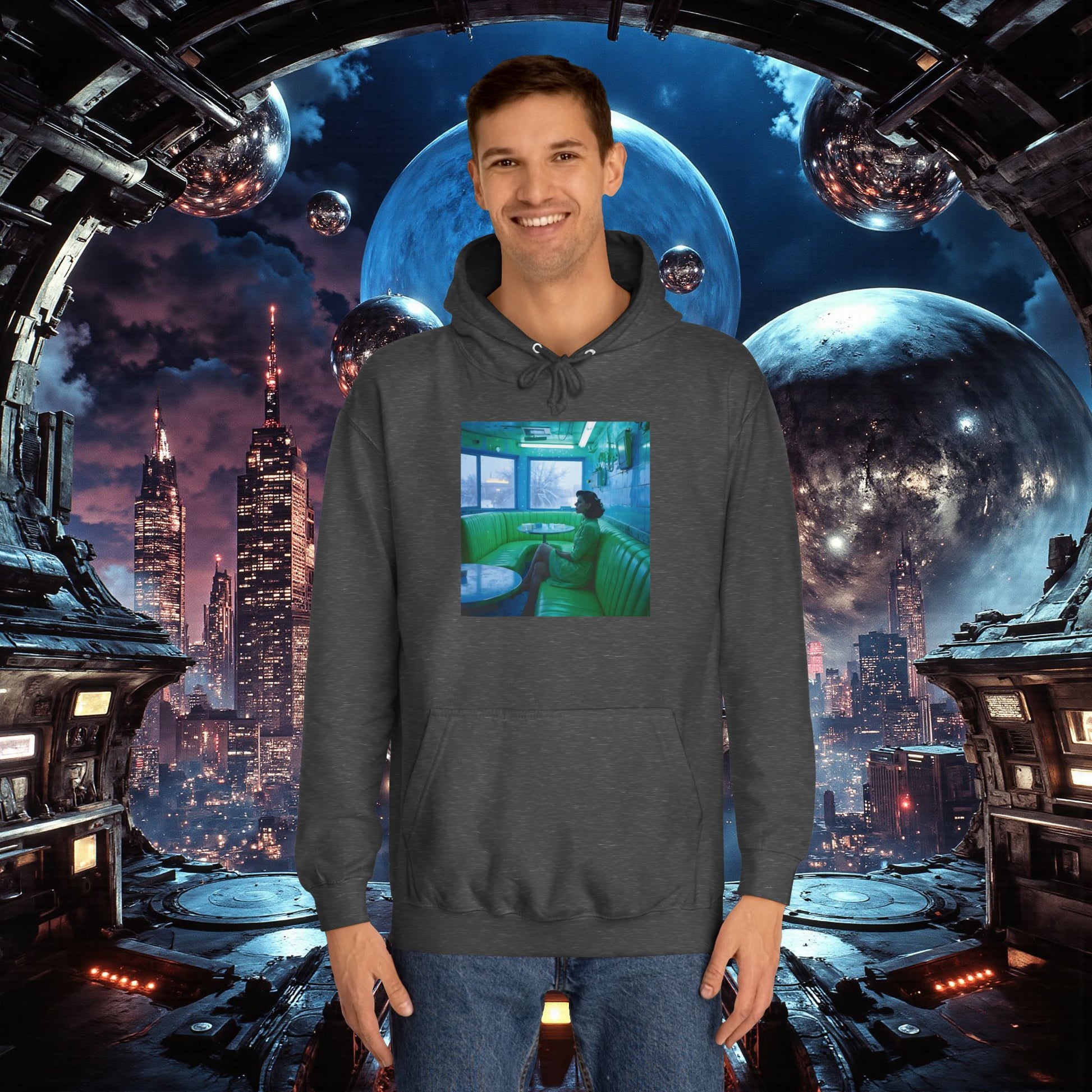 College Hoodie | Forever Blue