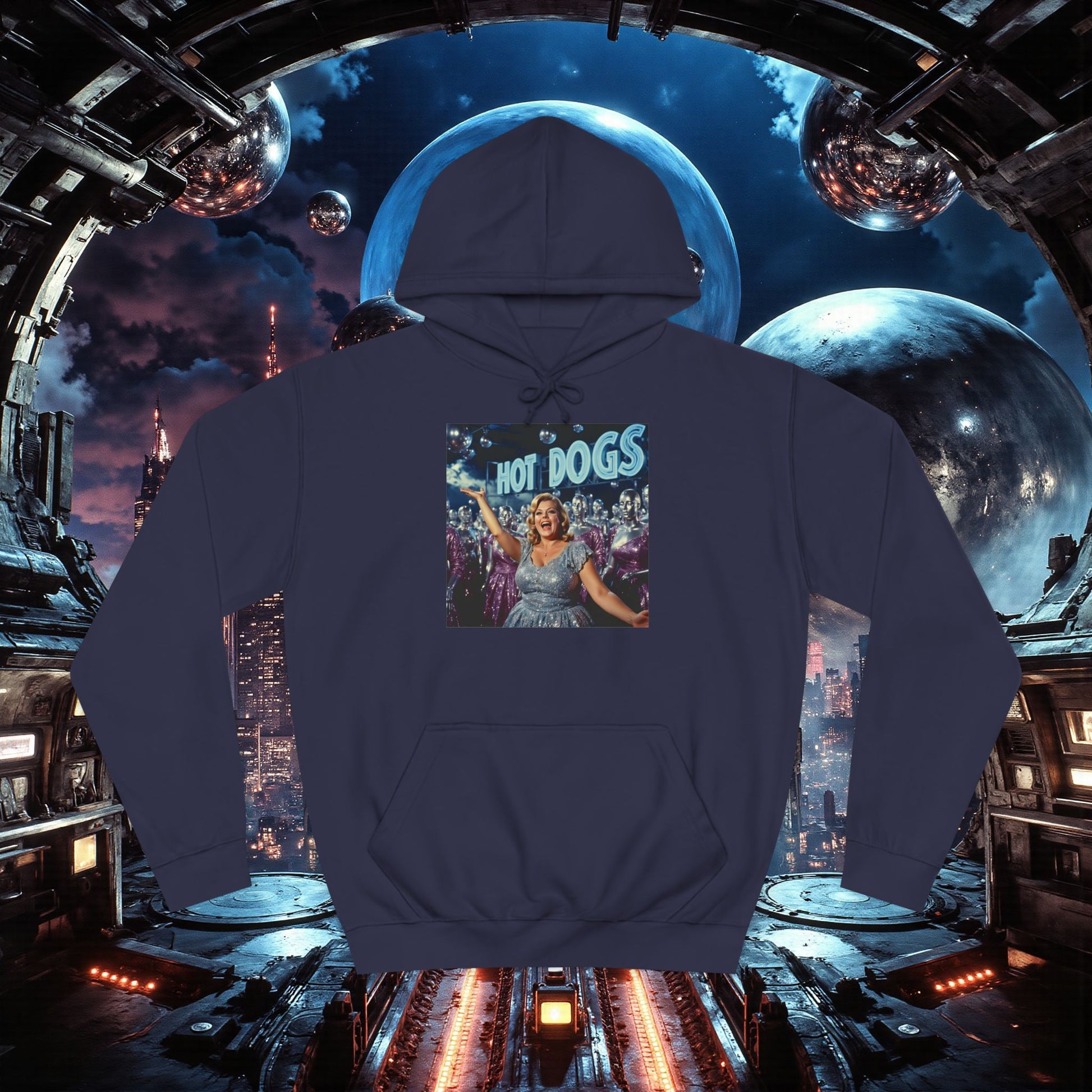 College Hoodie | Hot Dogs