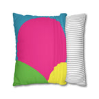 Pillow Case | Faux Suede | Color War