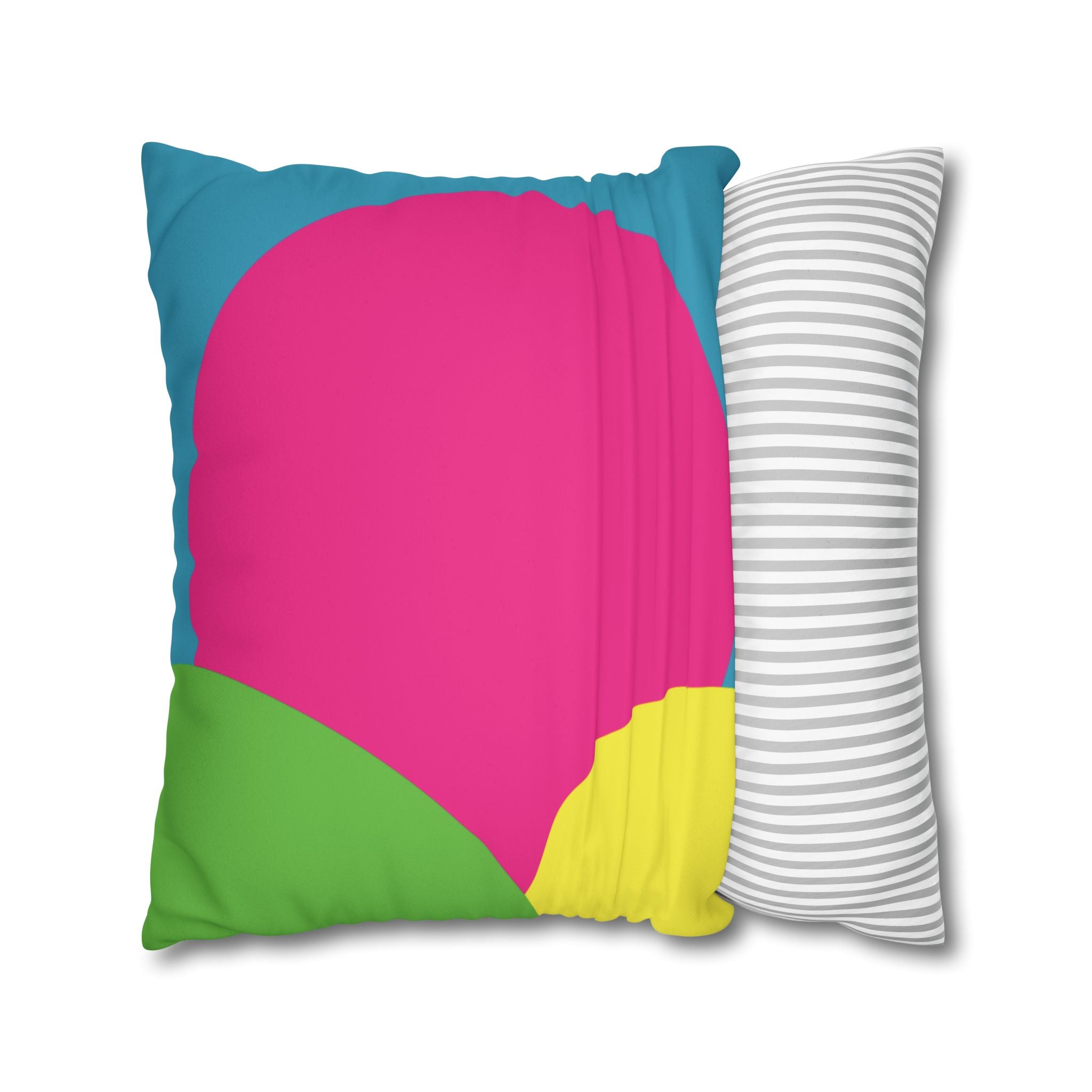 Pillow Case | Faux Suede | Color War