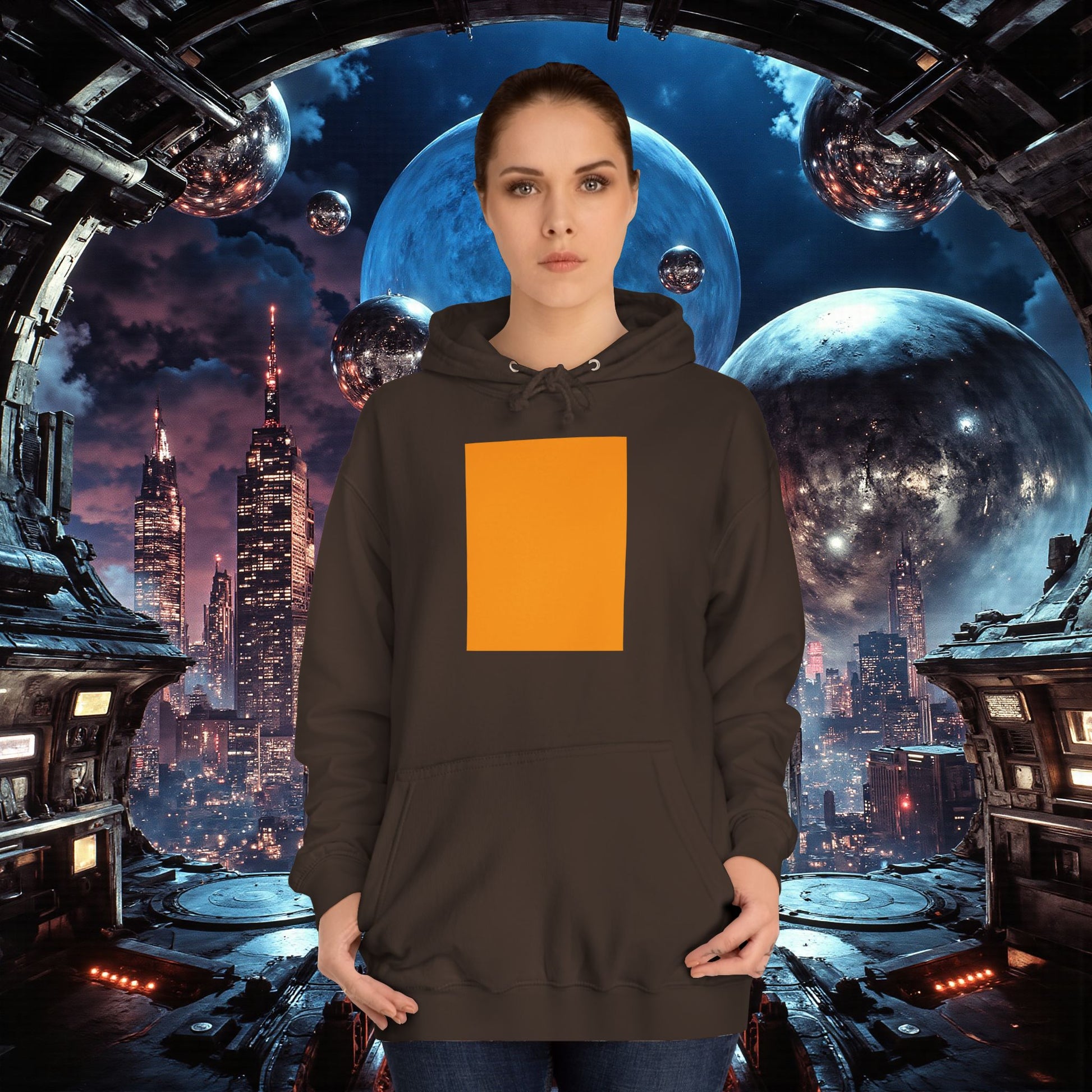 College Hoodie | Orange