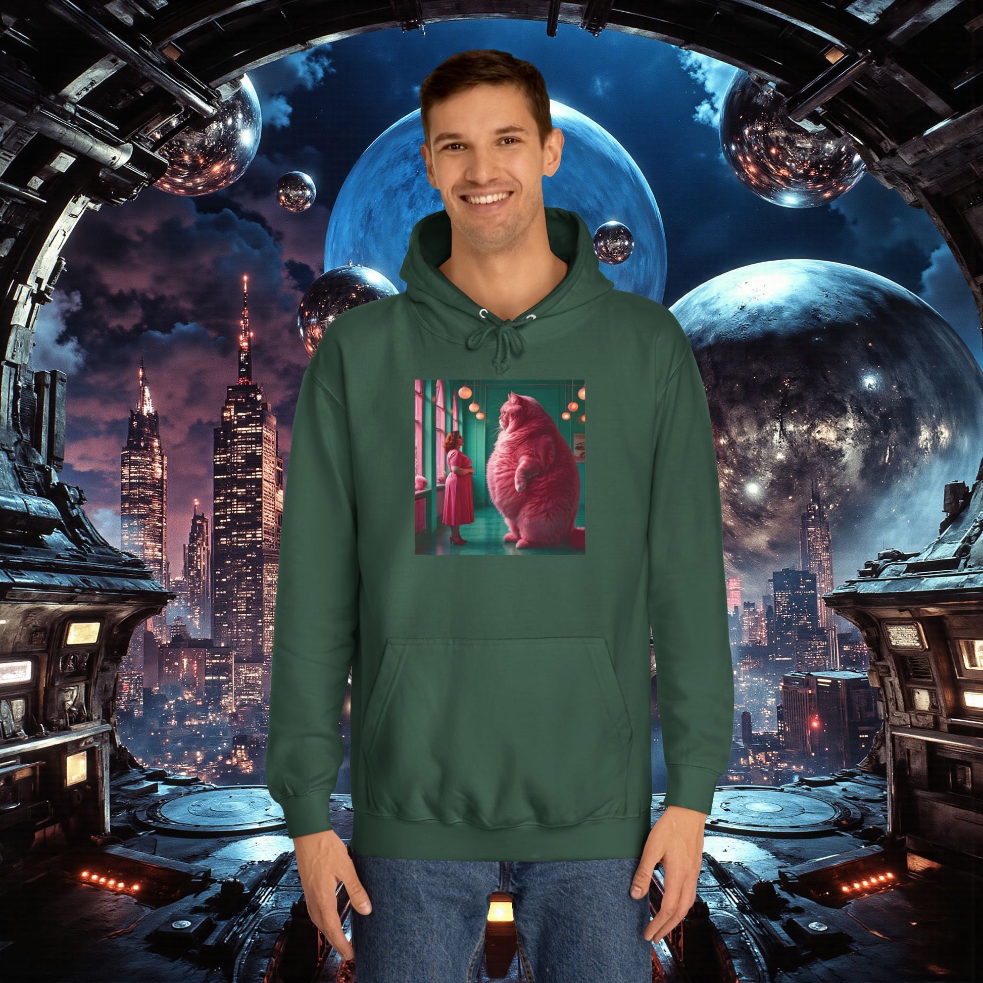College Hoodie | Pink Pussy