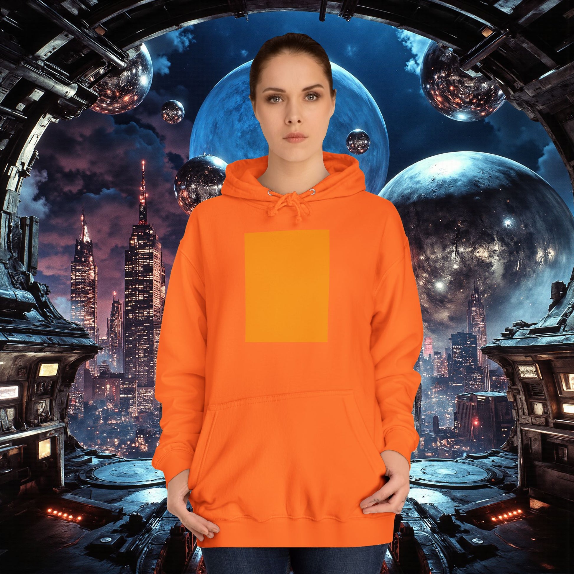 College Hoodie | Orange