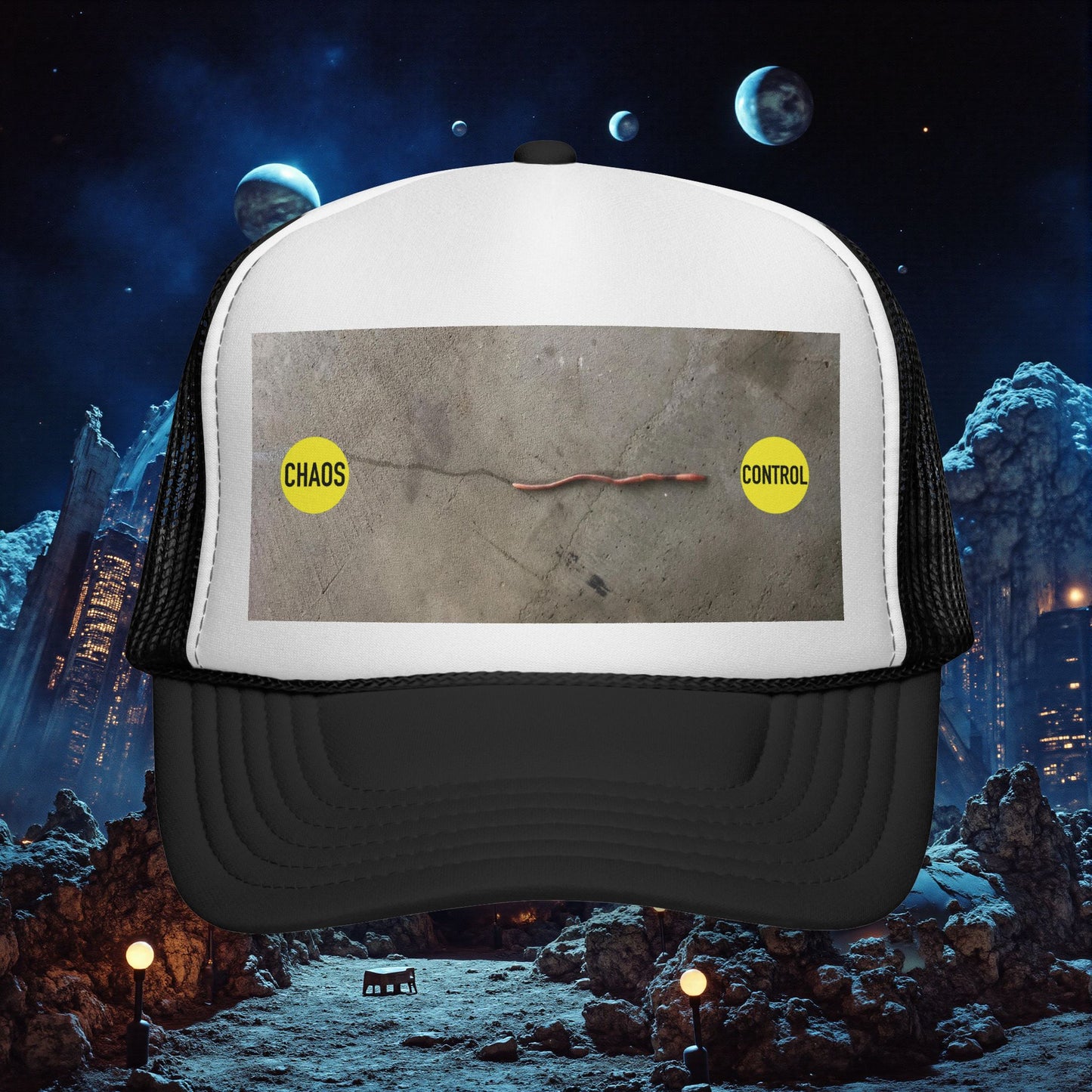 Trucker Hat | Control The Chaos Control The Worm
