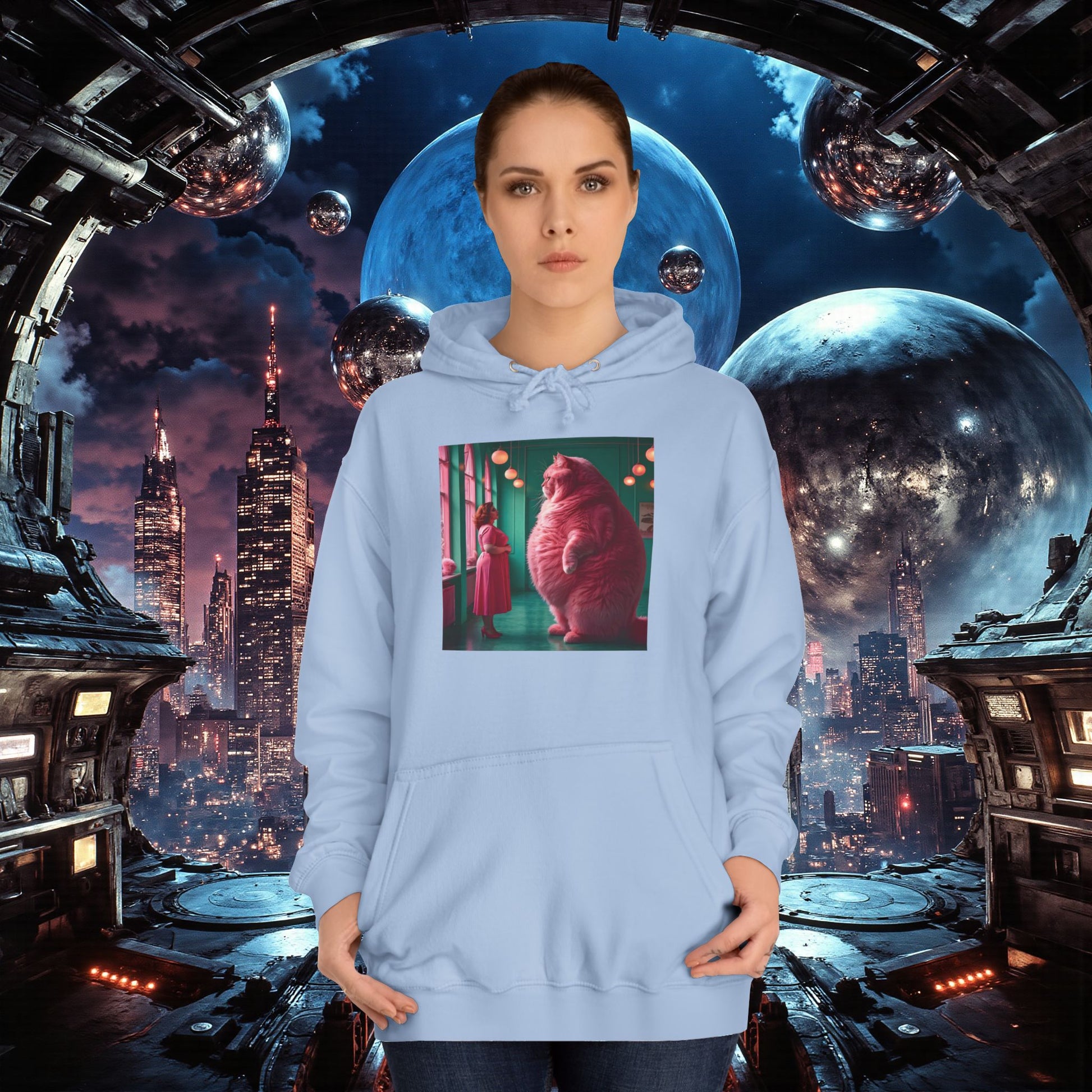 College Hoodie | Pink Pussy