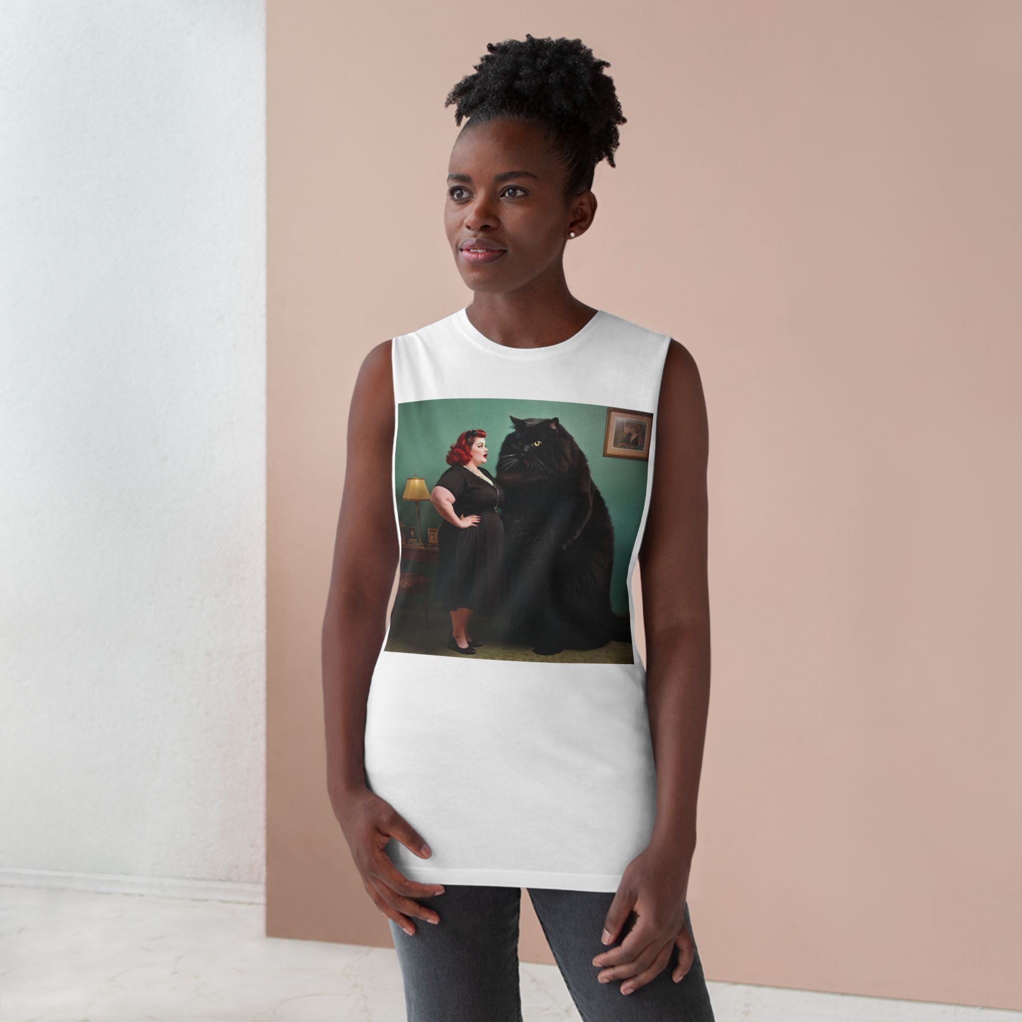 Muscle Tank | Black Pussy