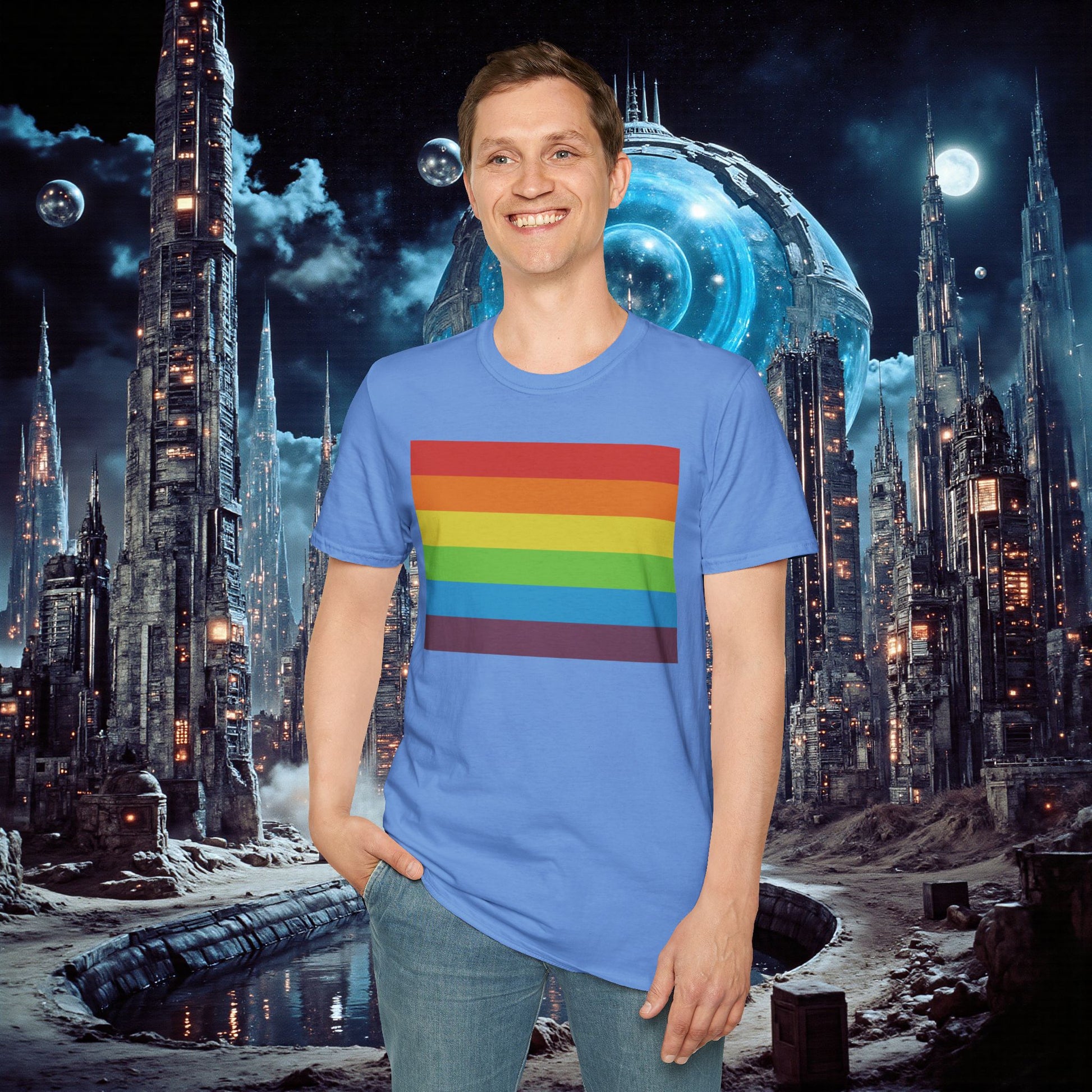 T-Shirt | Vintage Pride Flag
