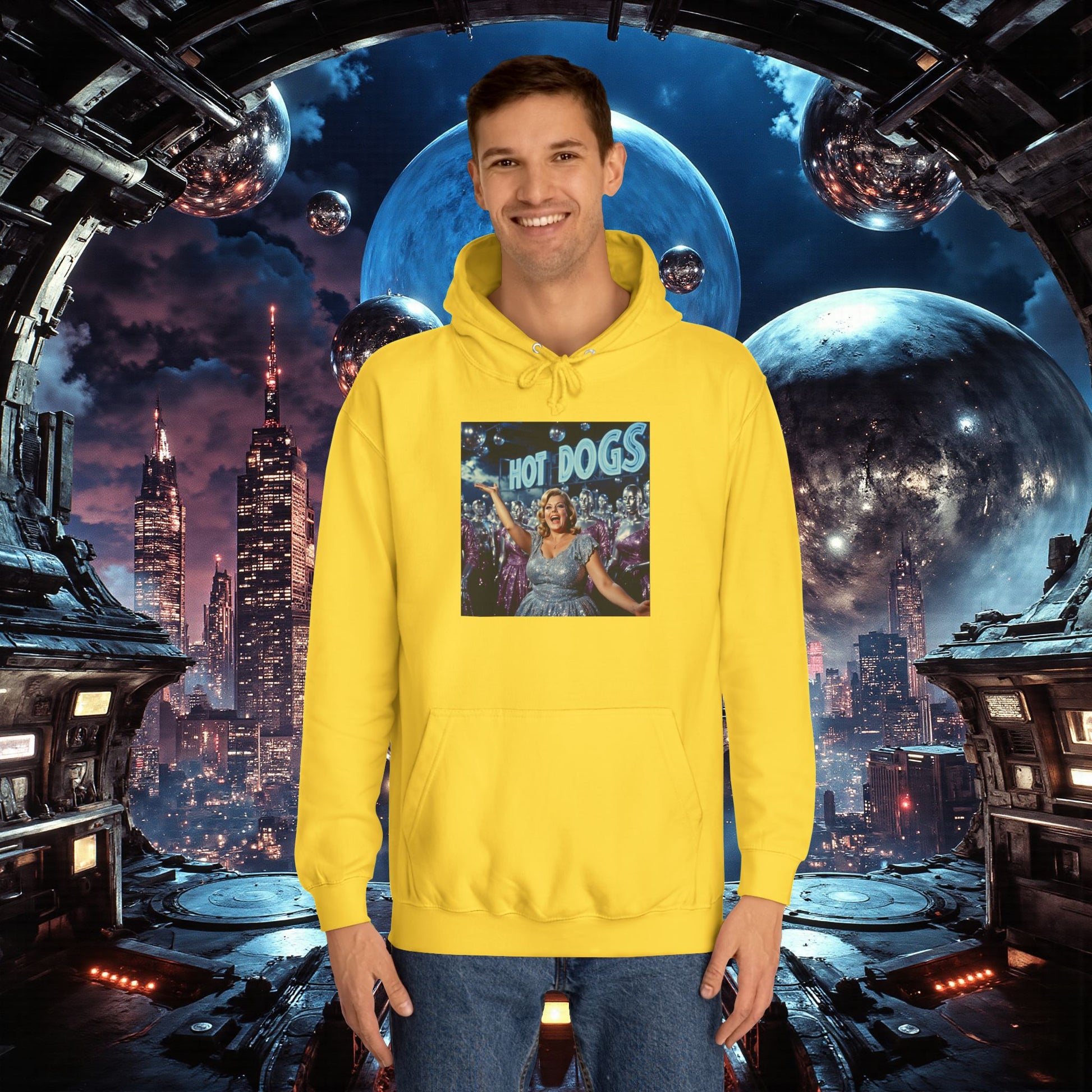 College Hoodie | Hot Dogs