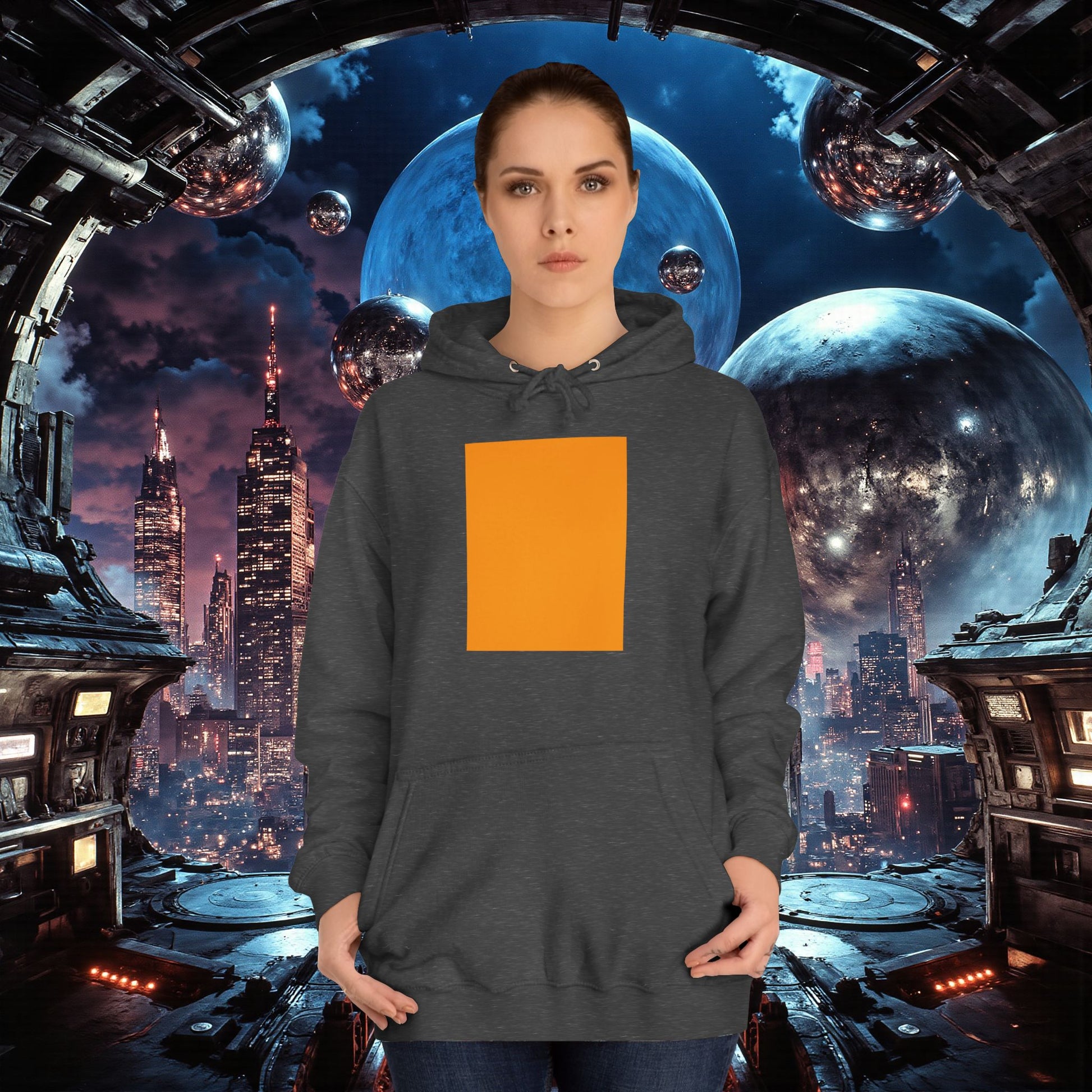 College Hoodie | Orange