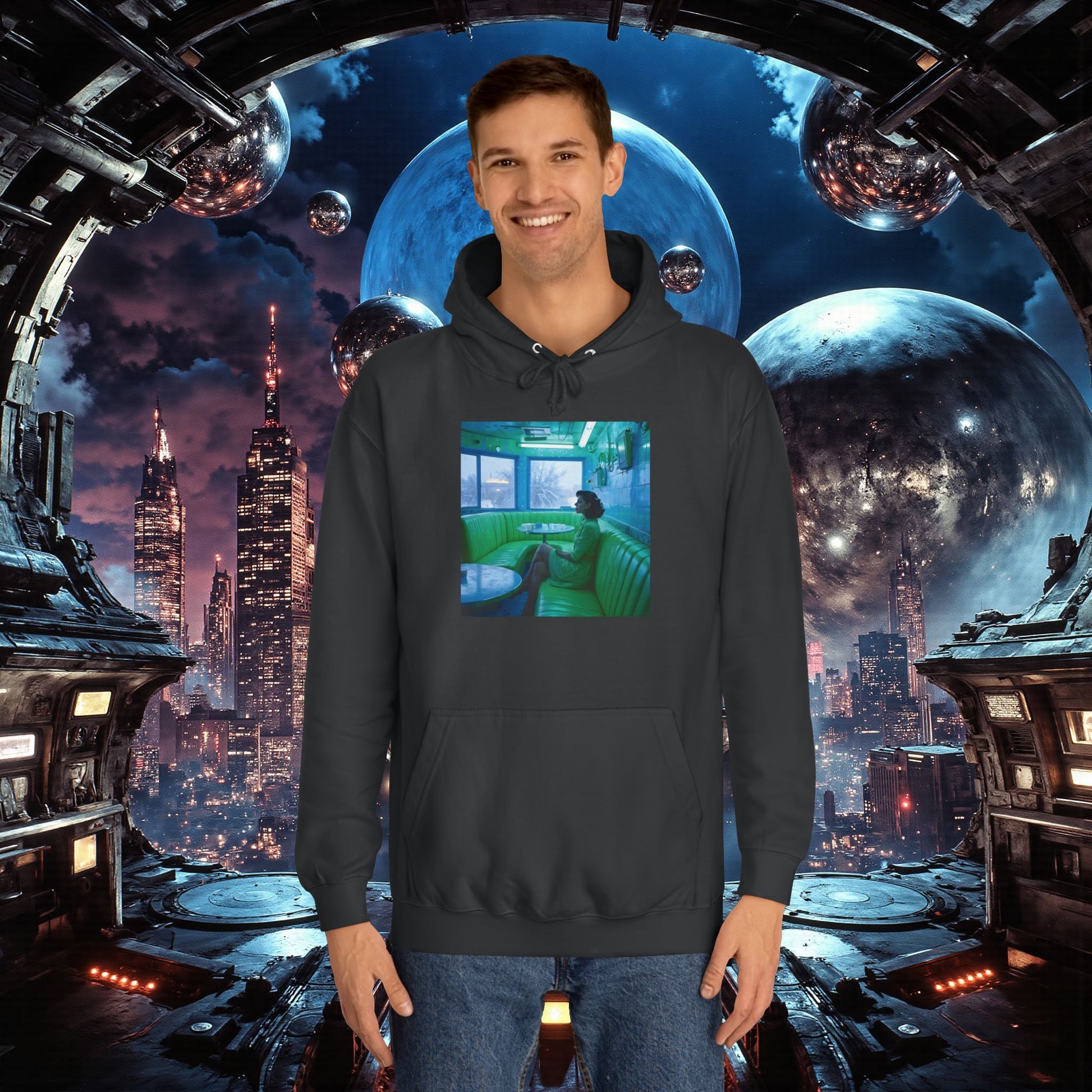 College Hoodie | Forever Blue