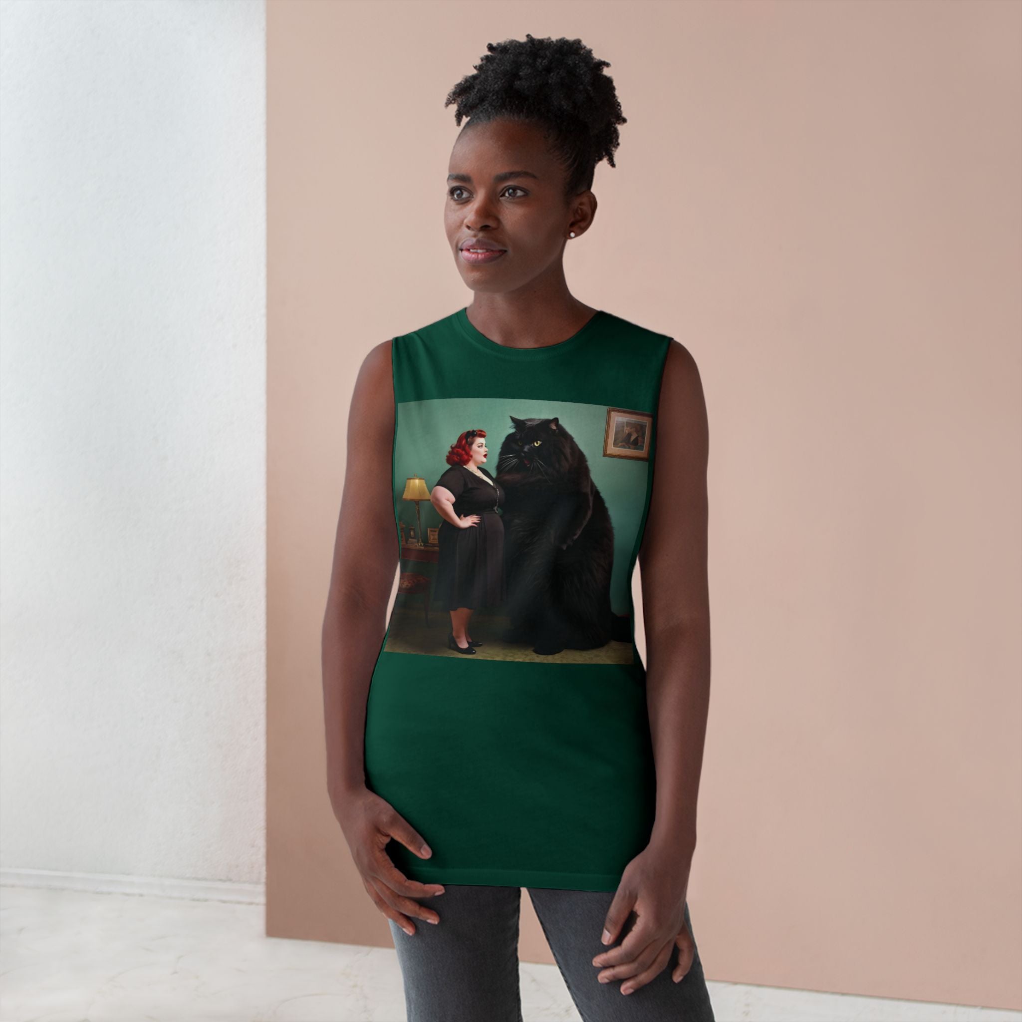 Muscle Tank | Black Pussy