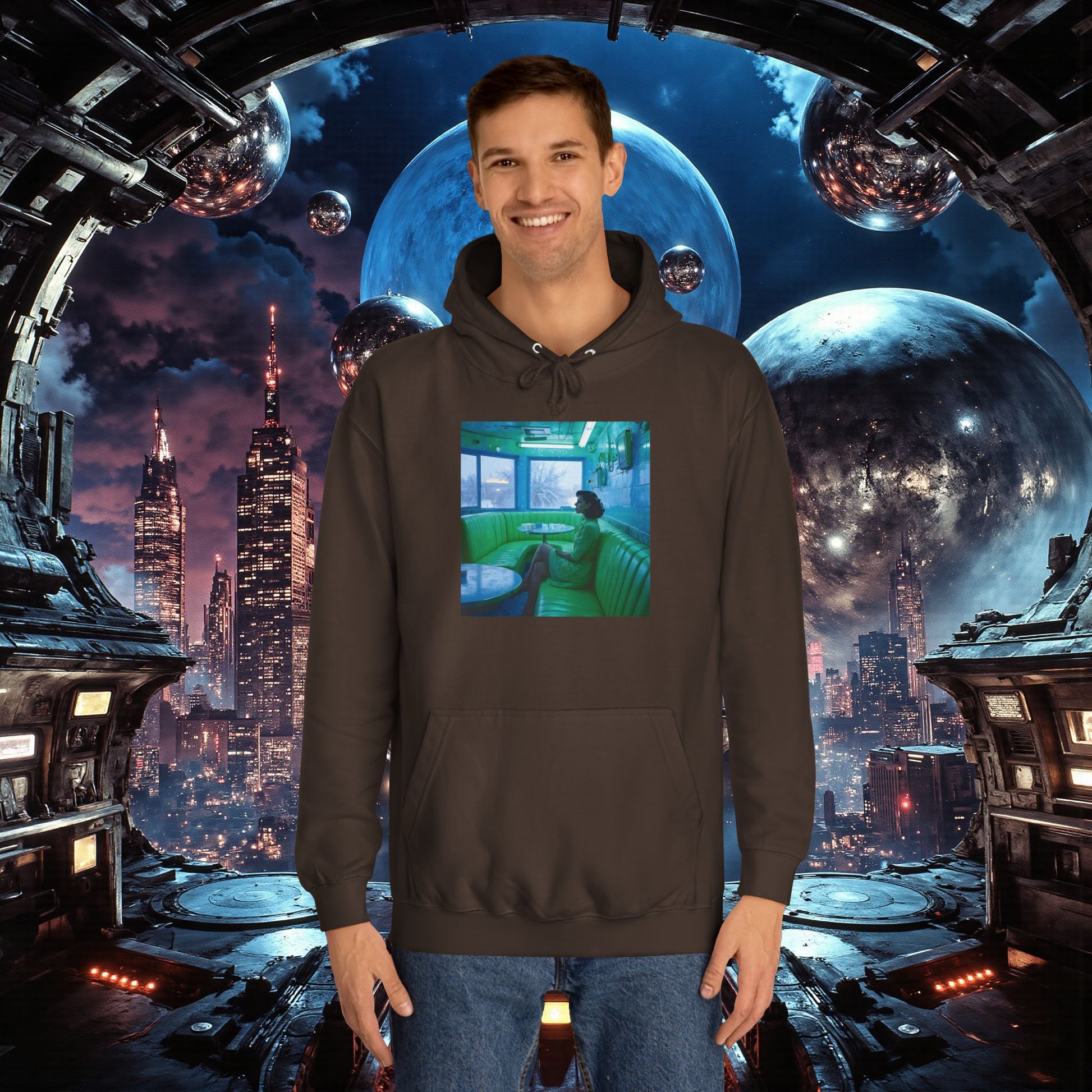 College Hoodie | Forever Blue