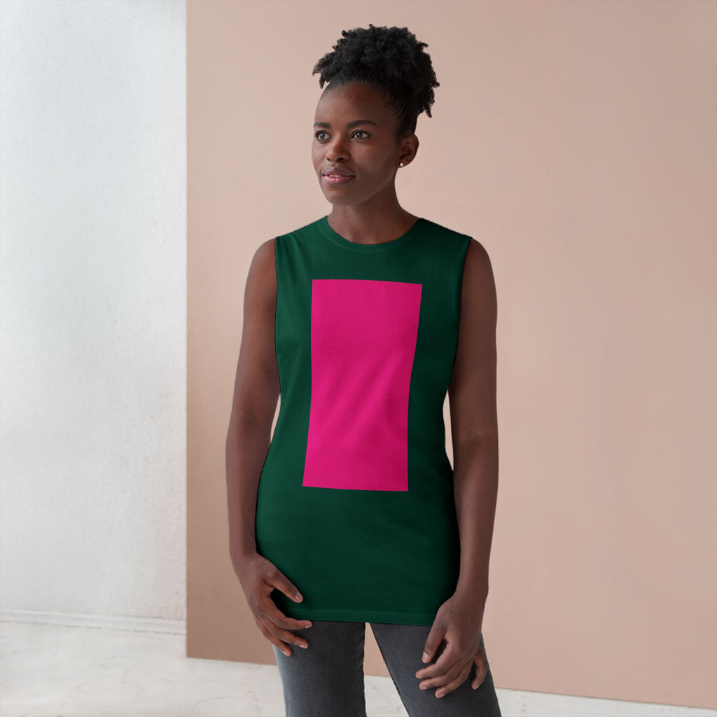 Muscle Tank | Bright Pink