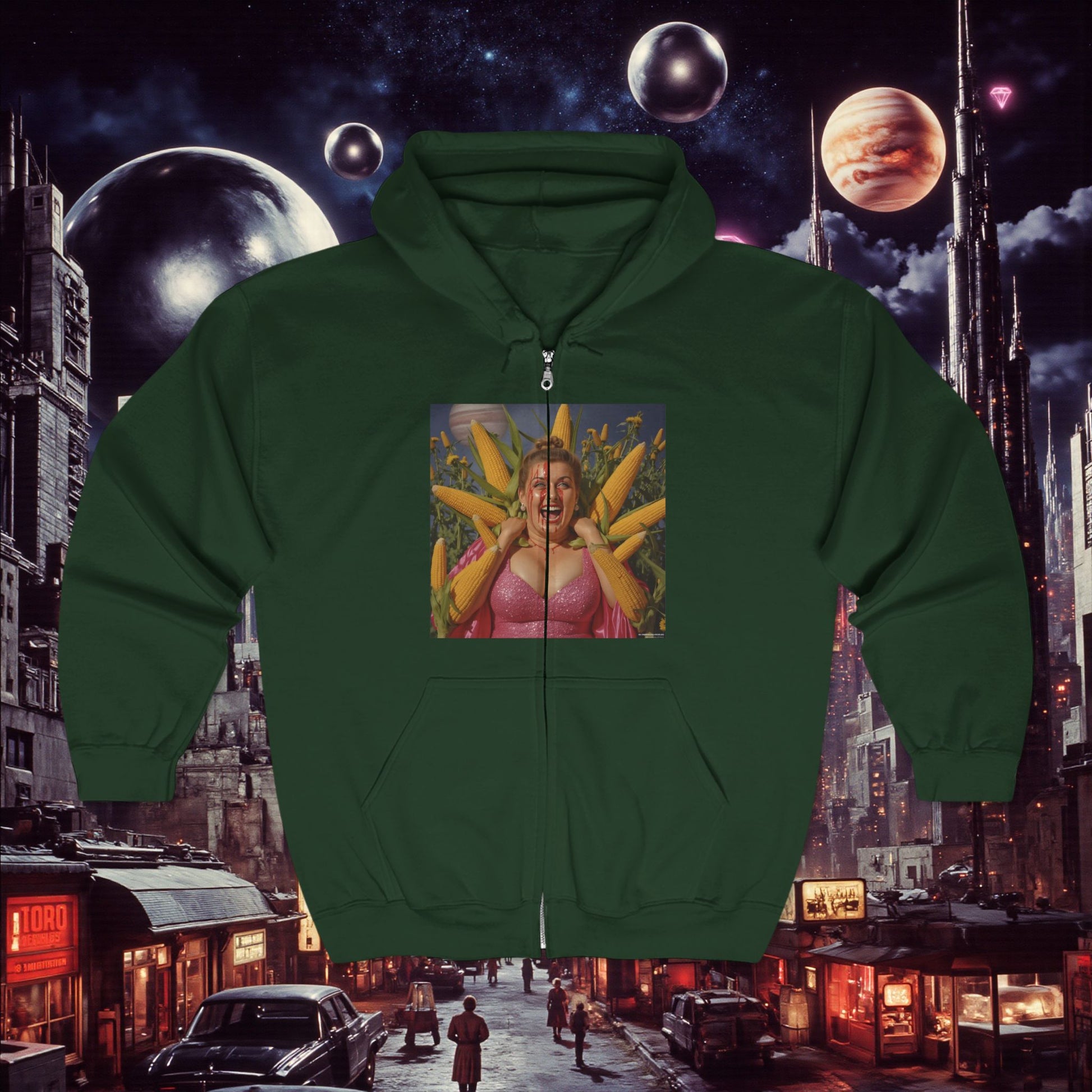 Zip Hoodie | Corn Of Pentacles