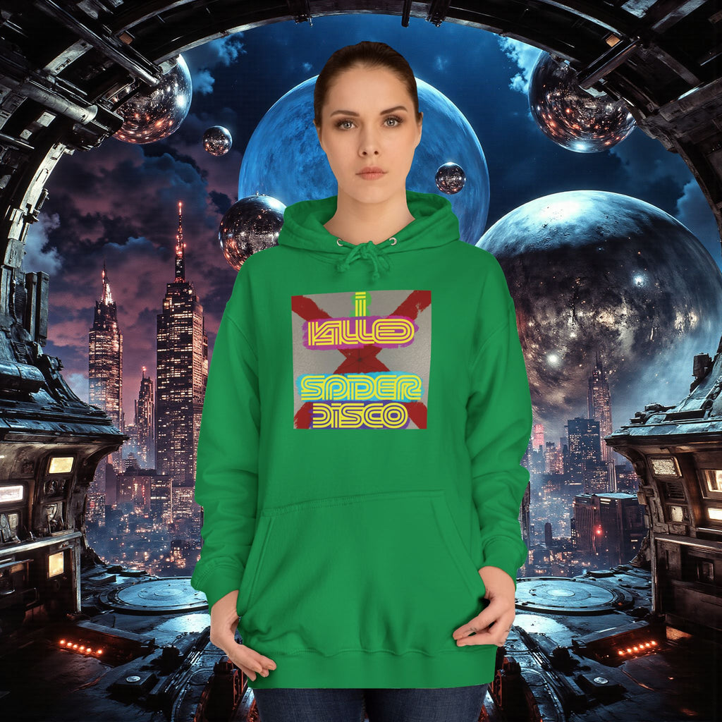 College Hoodie | I Killed Spider Disco