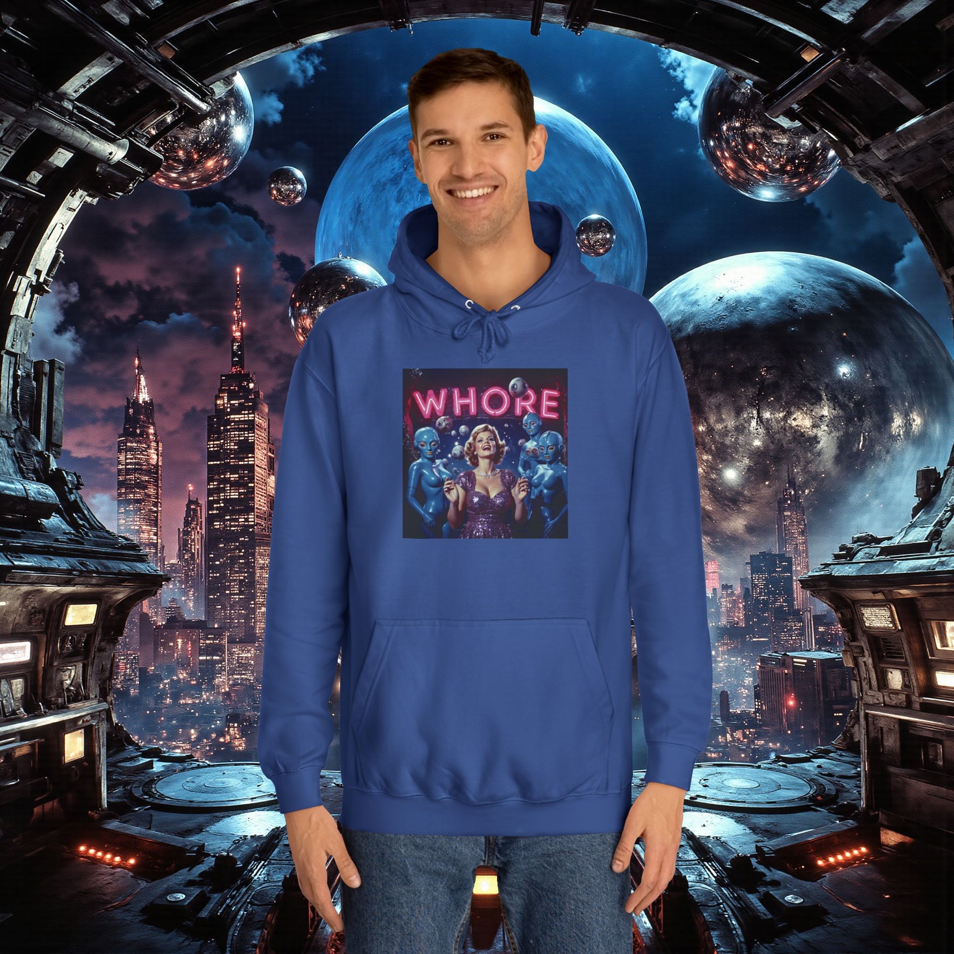 College Hoodie | WHORE