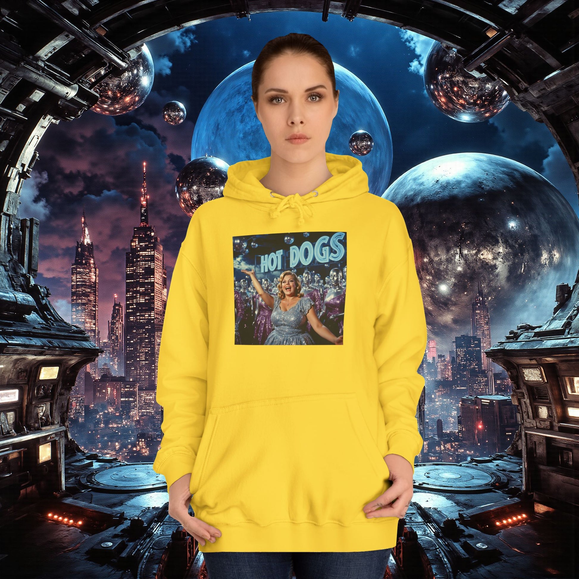 College Hoodie | Hot Dogs