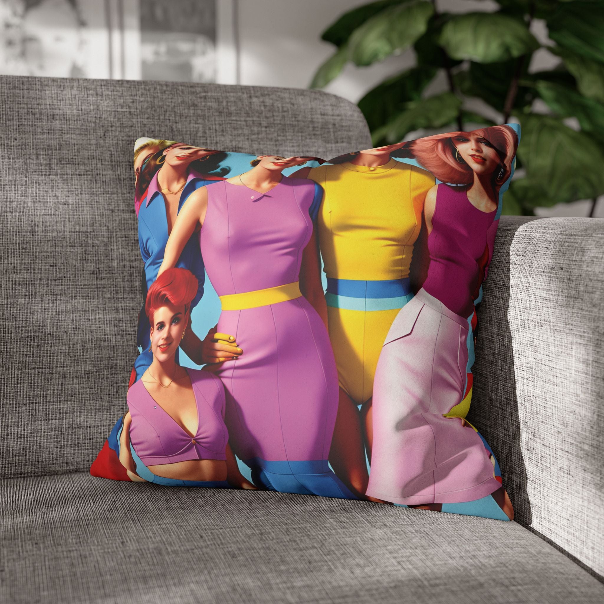 Pillow Case | Faux Suede | Lady 80