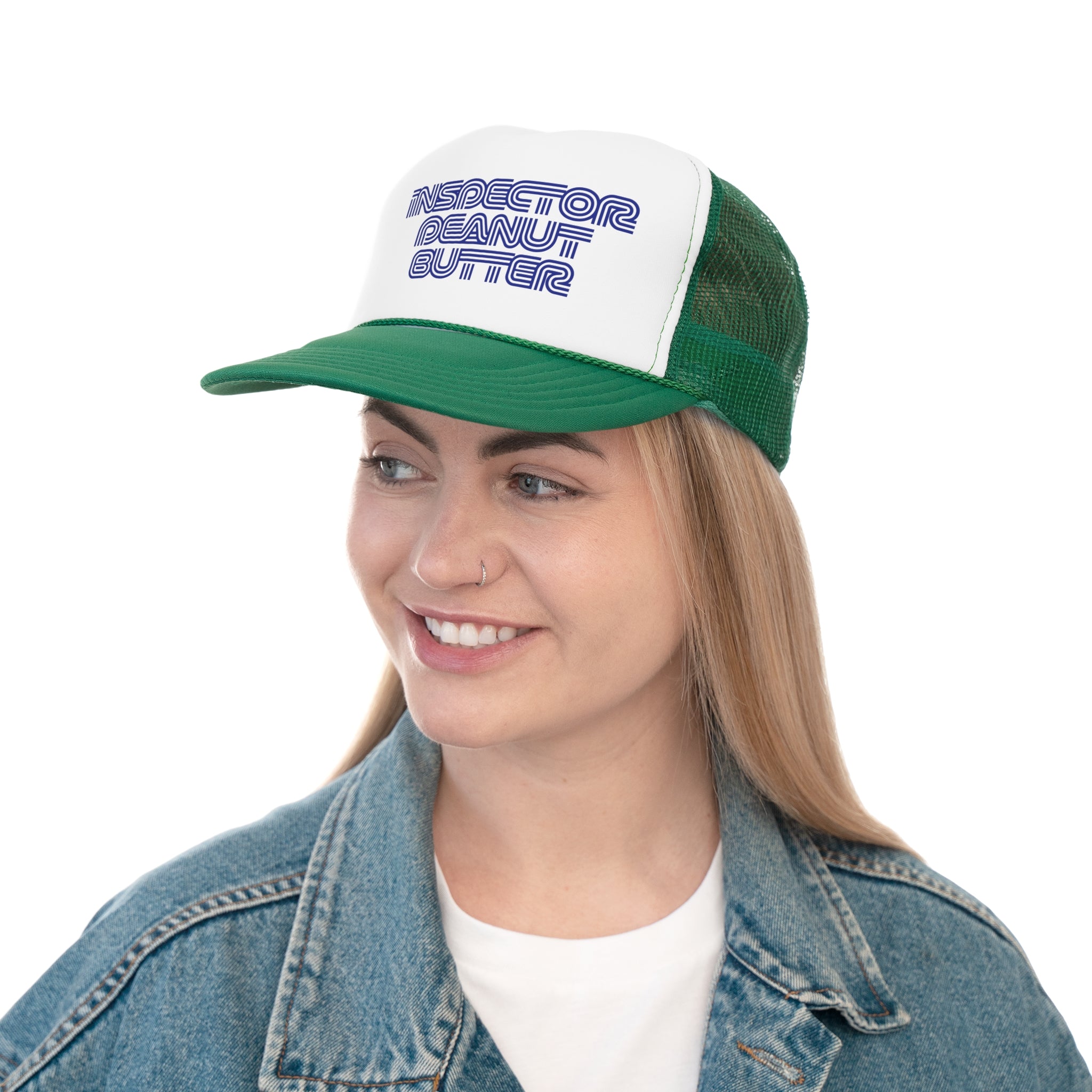 Trucker Hat | Inspector Peanut Butter | Blue