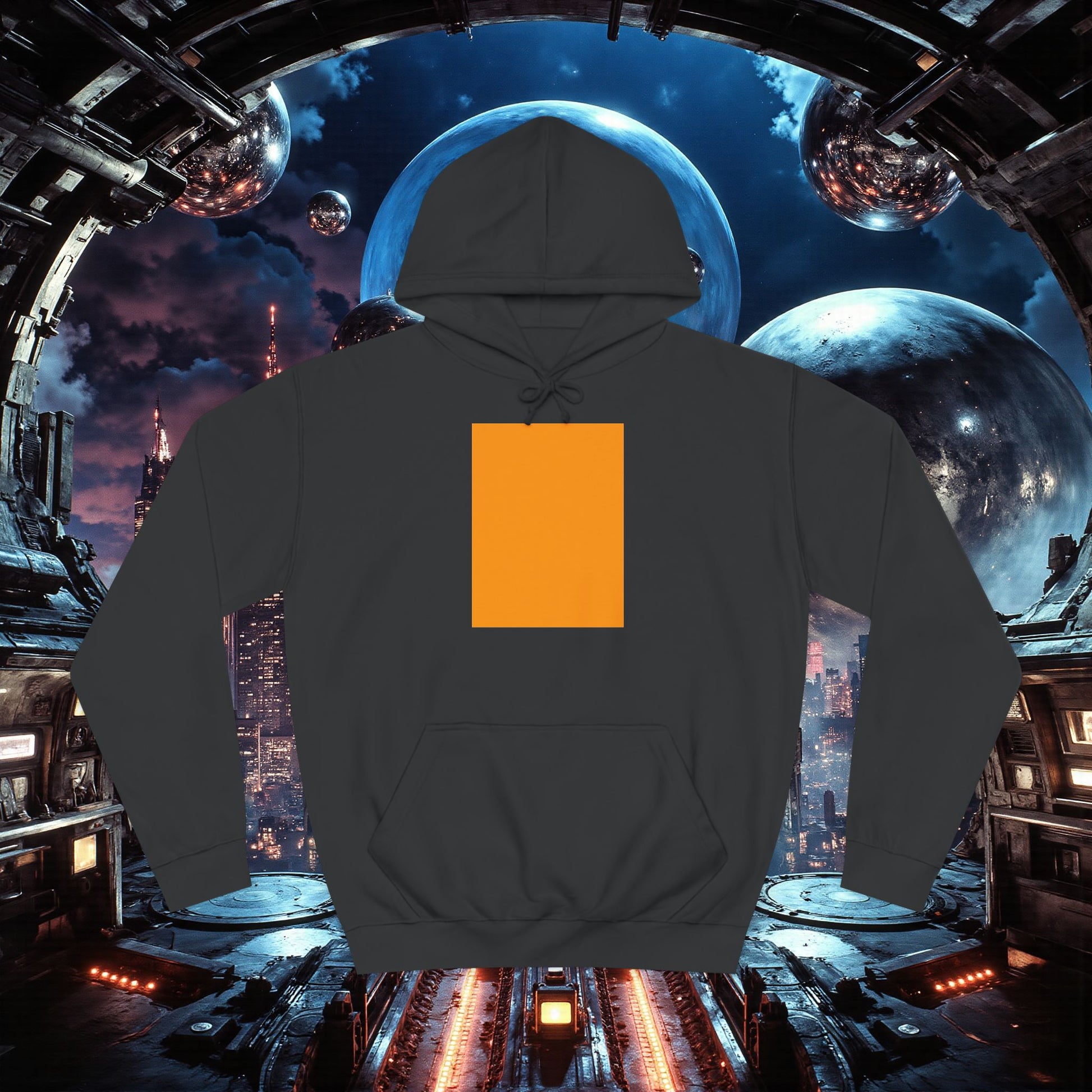 College Hoodie | Orange