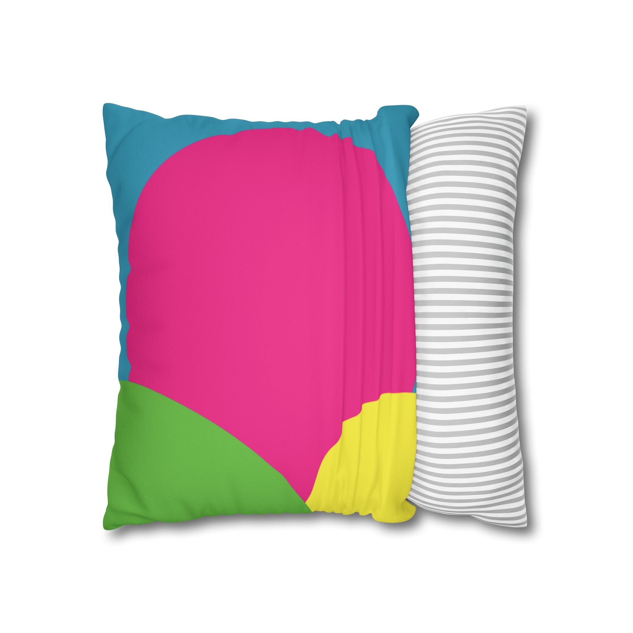Pillow Case | Faux Suede | Color War
