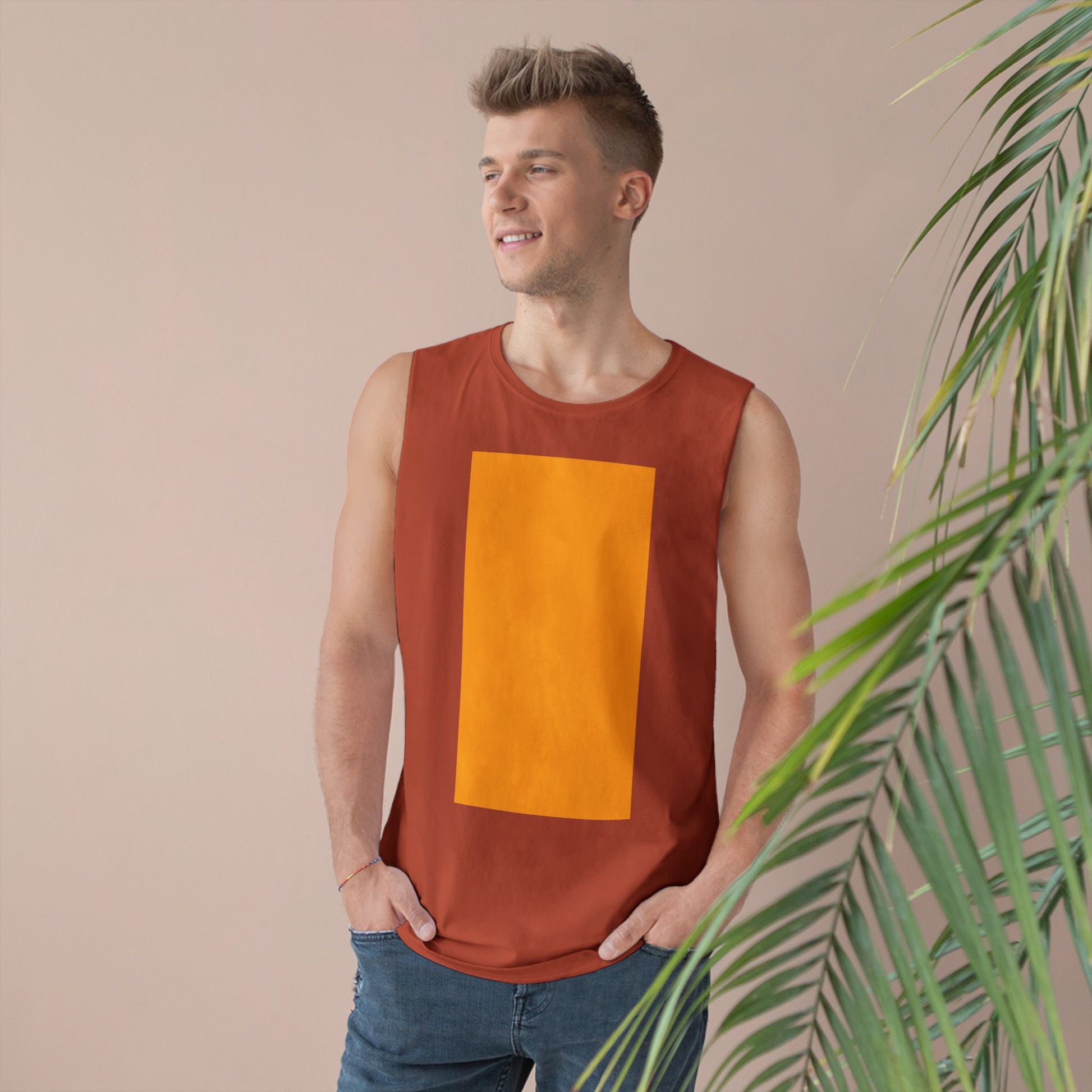 Muscle Tank | Orange