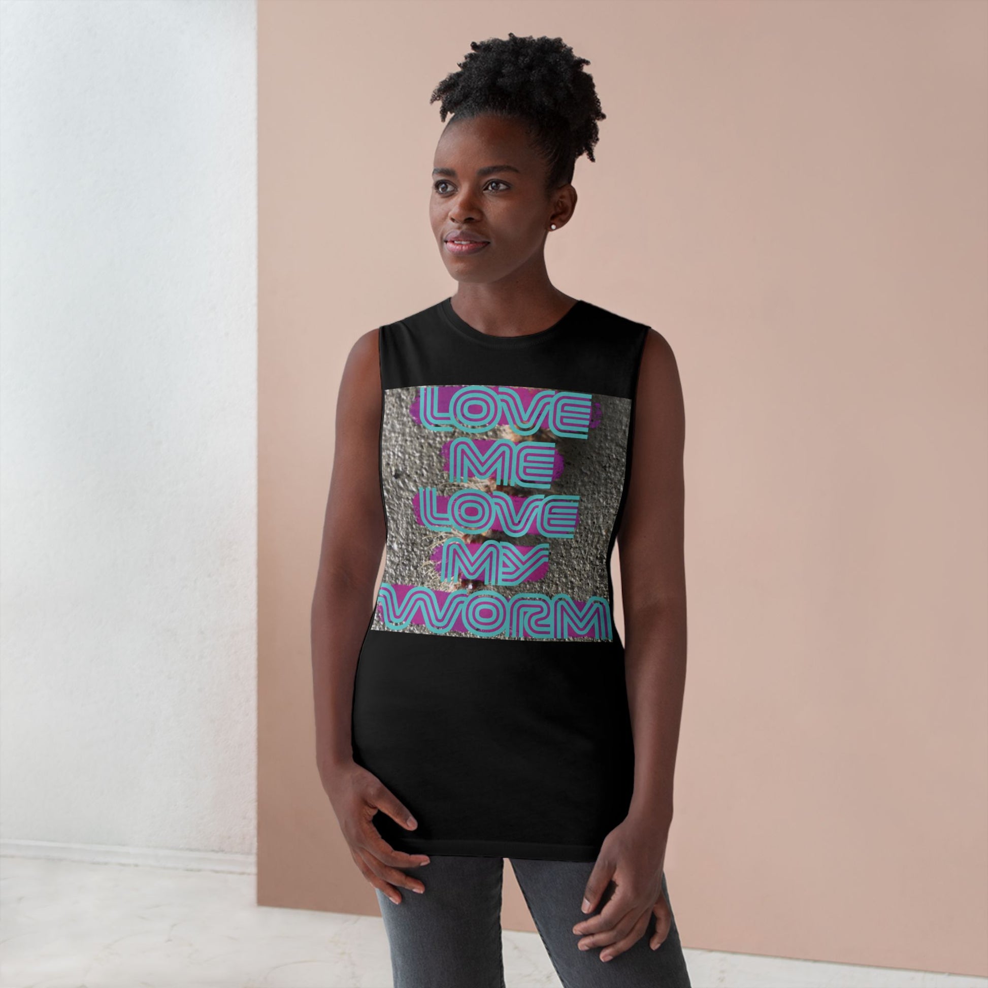 Muscle Tank | Love Me Love My Worm (for the devout)