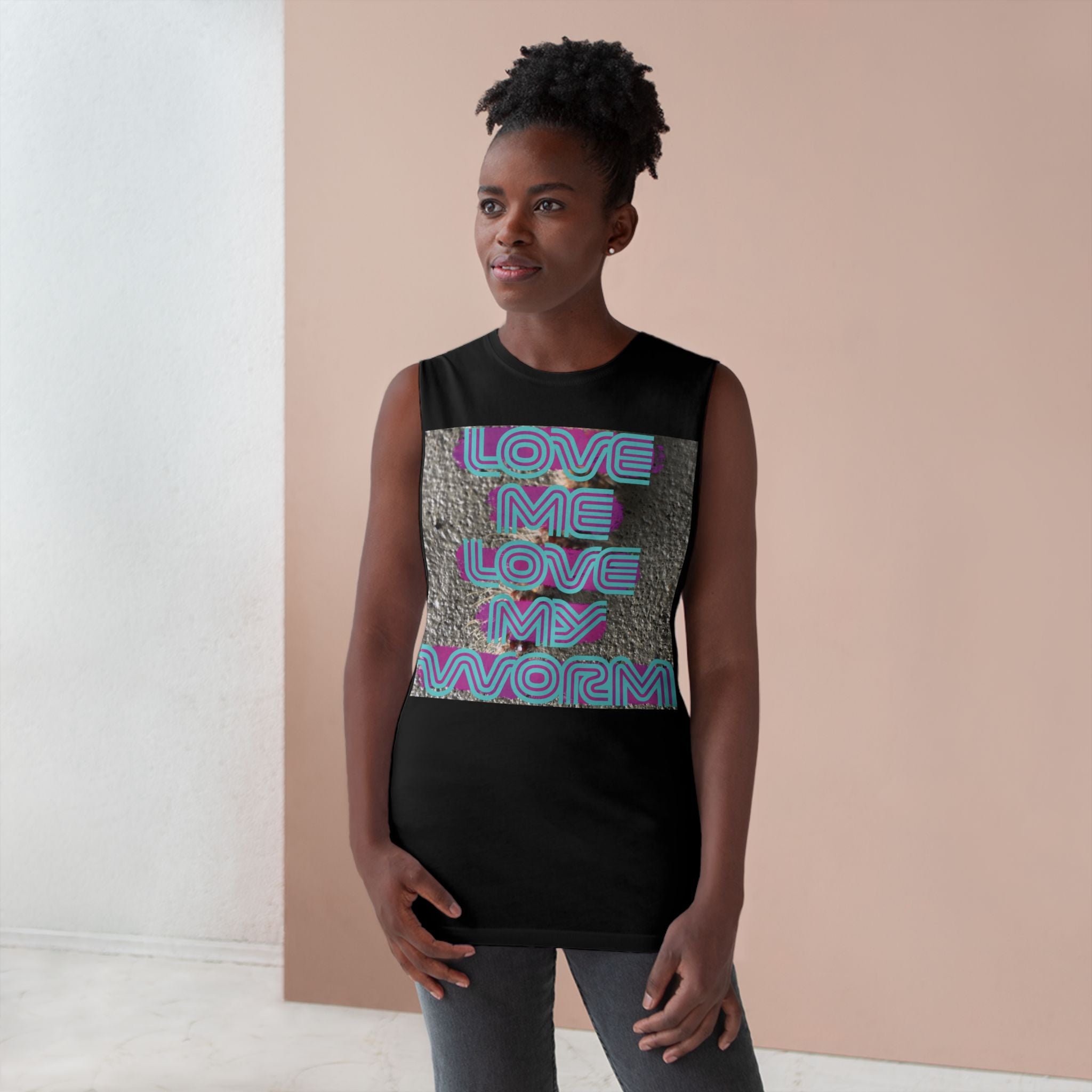 Muscle Tank | Love Me Love My Worm (for the devout)