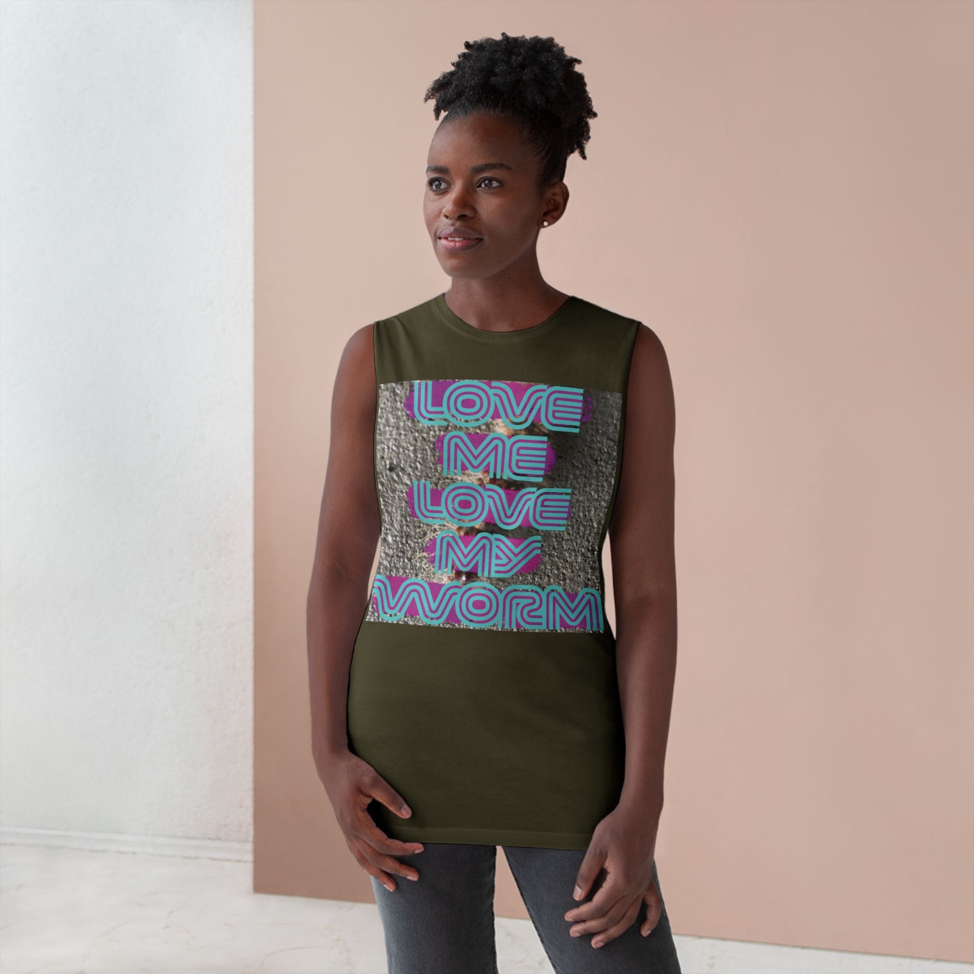 Muscle Tank | Love Me Love My Worm (for the devout)