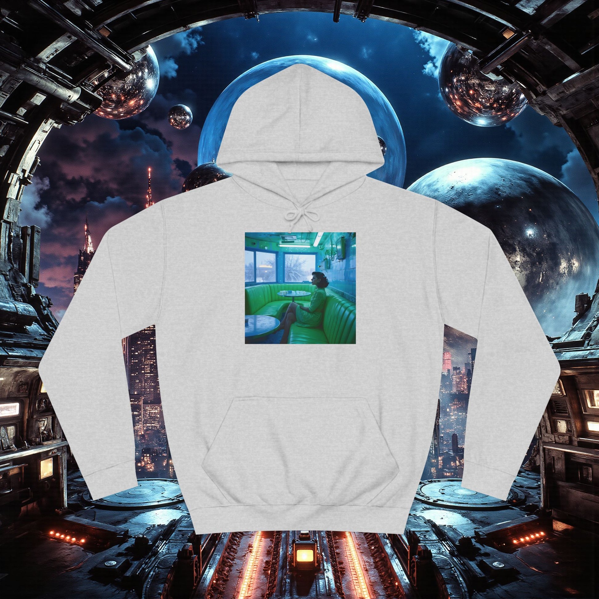 College Hoodie | Forever Blue