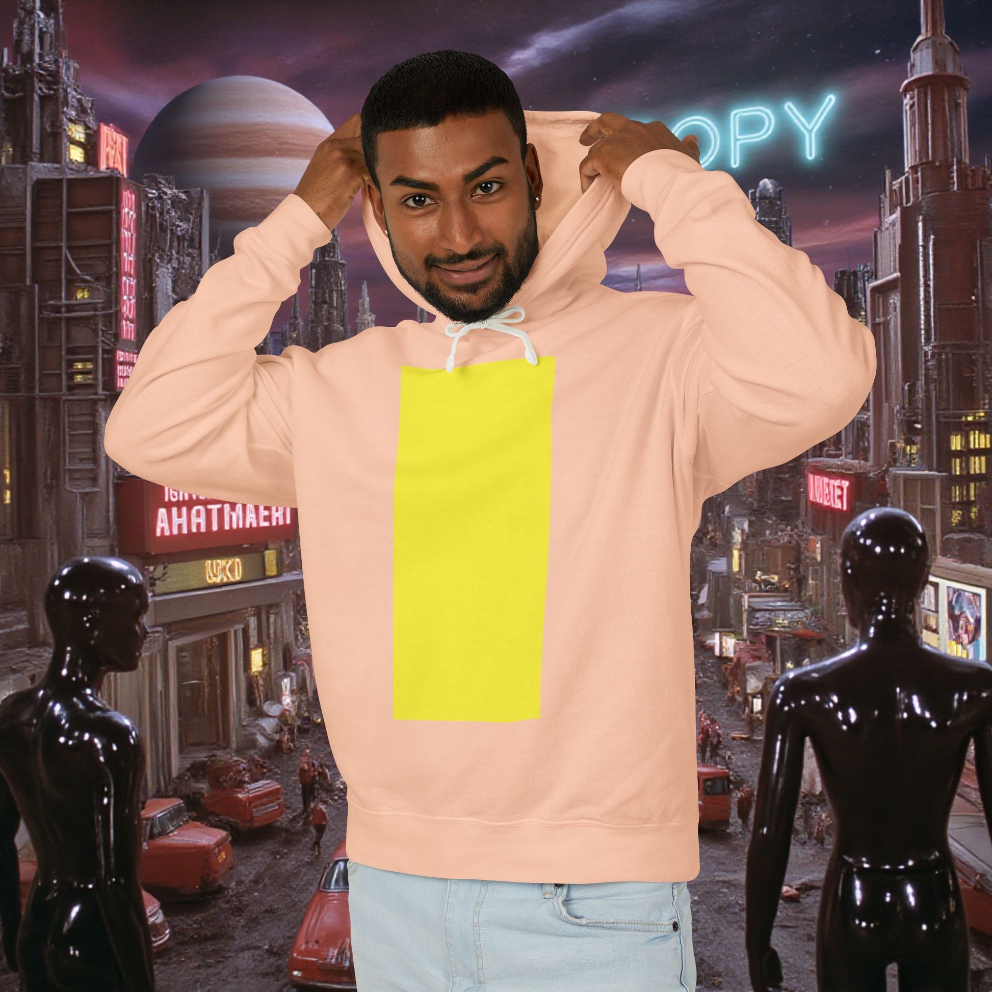 Hoodie Sweatshirt | Yellow