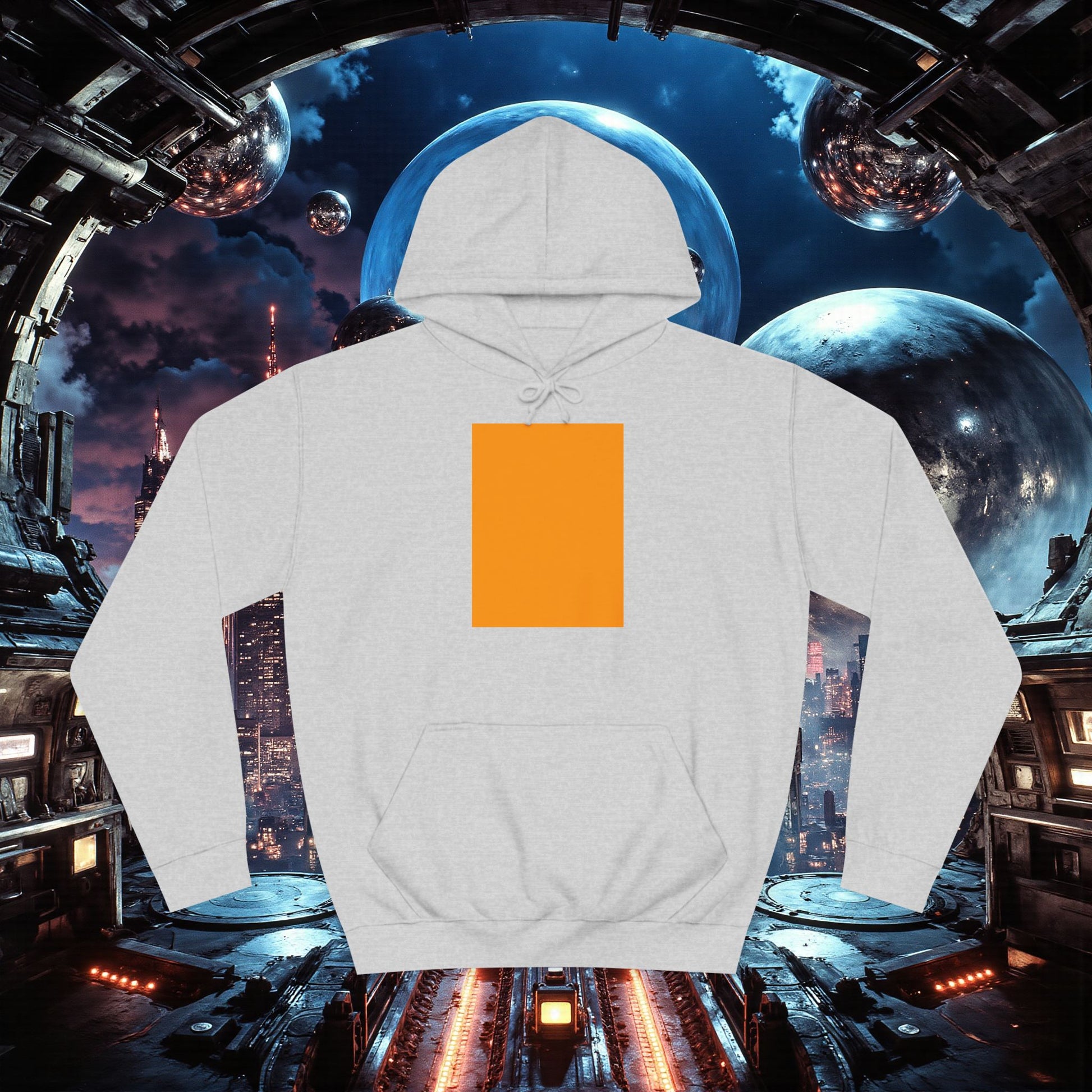 College Hoodie | Orange