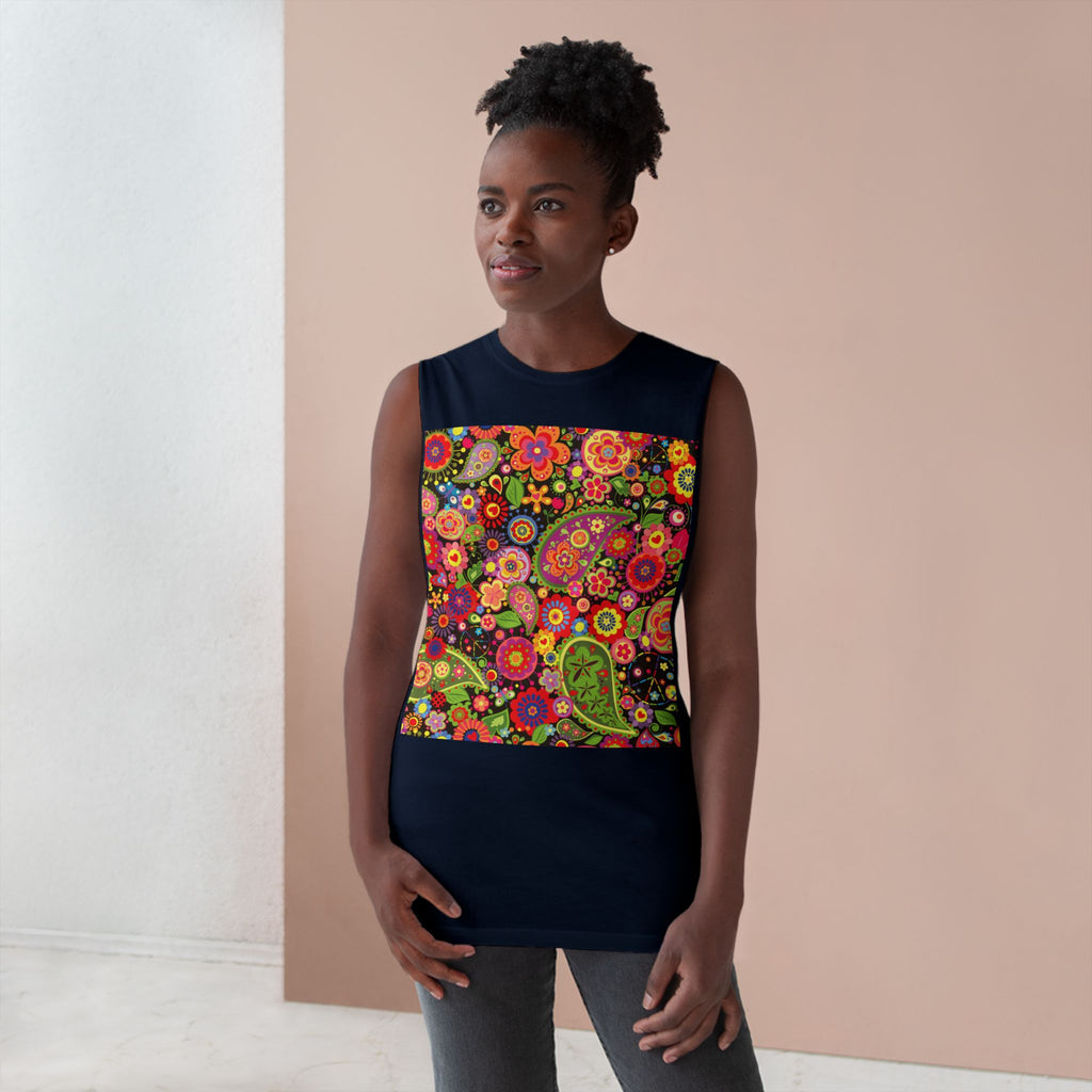 Muscle Tank | Paisley 68