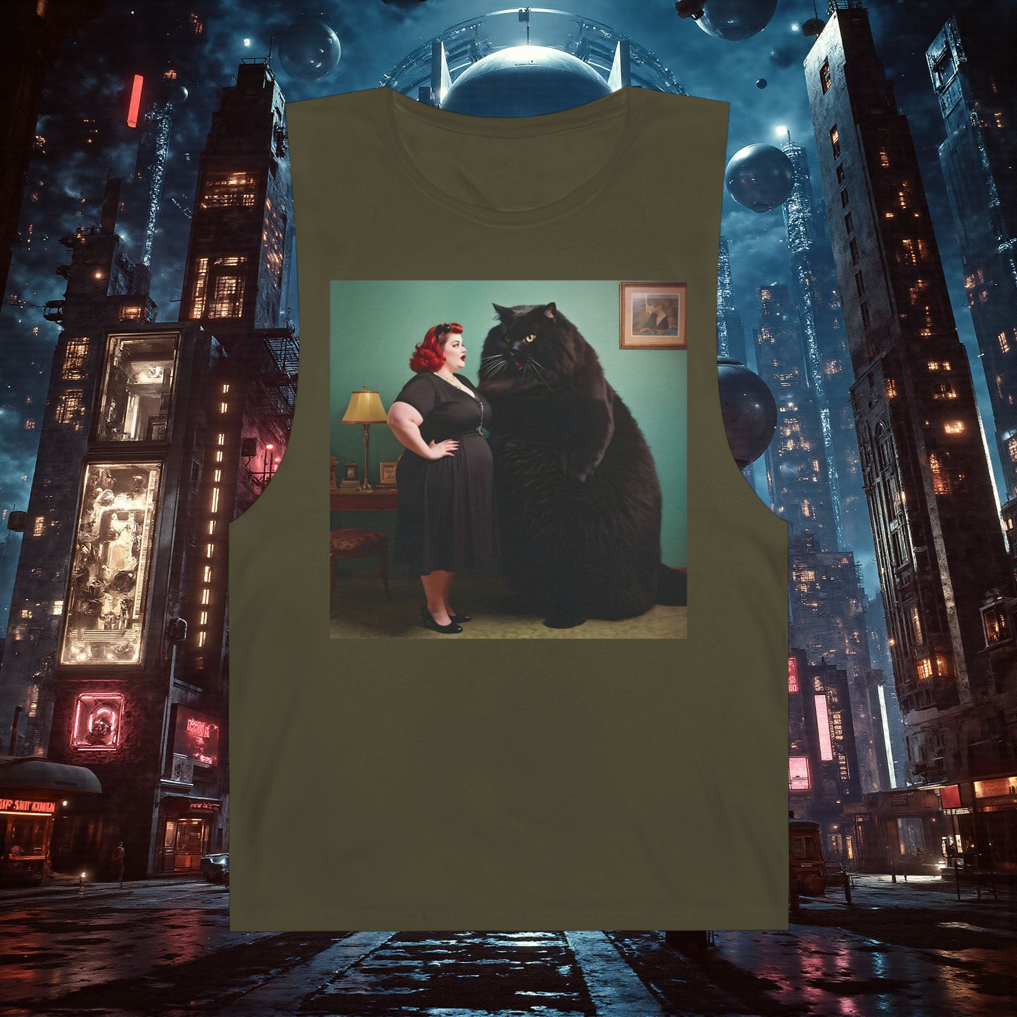Muscle Tank | Black Pussy