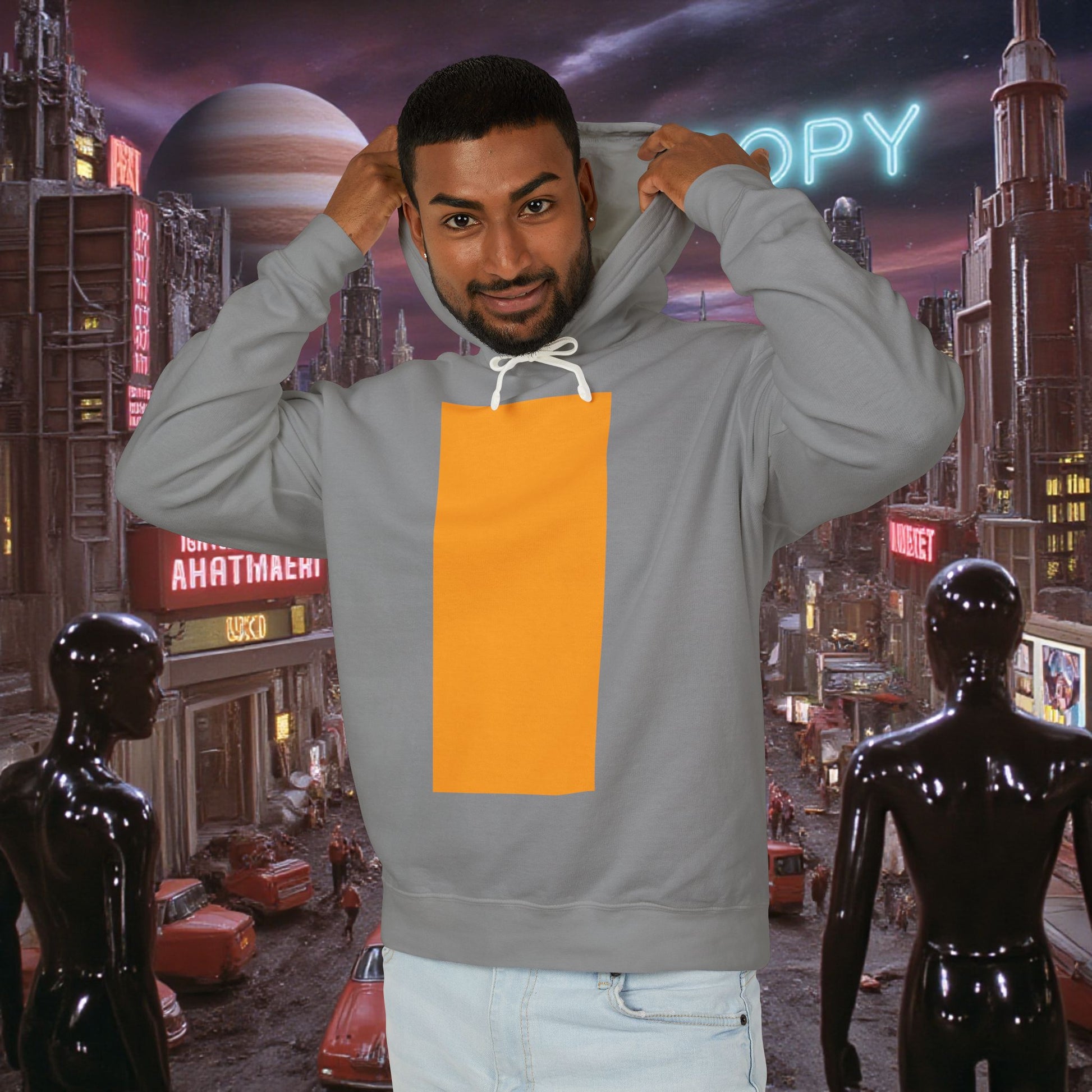 Hoodie Sweatshirt | Orange