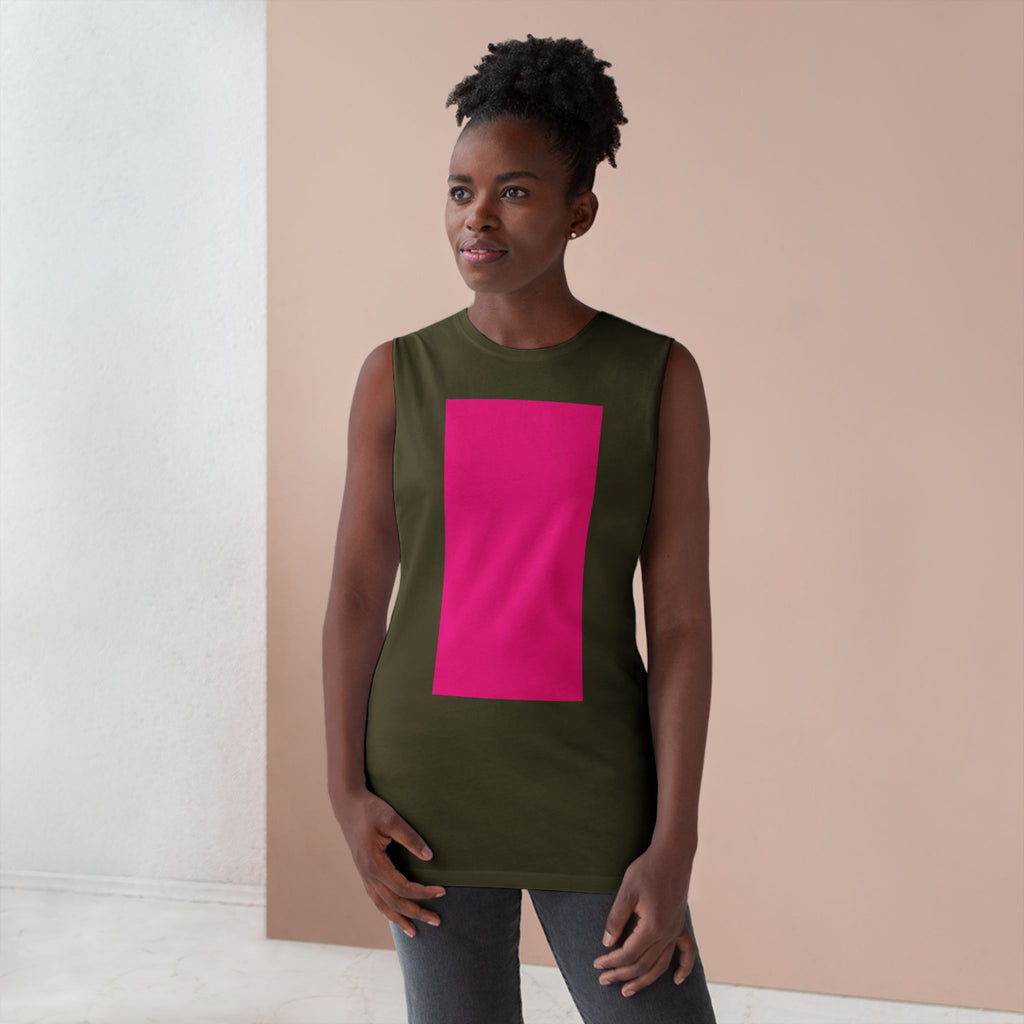 Muscle Tank | Bright Pink
