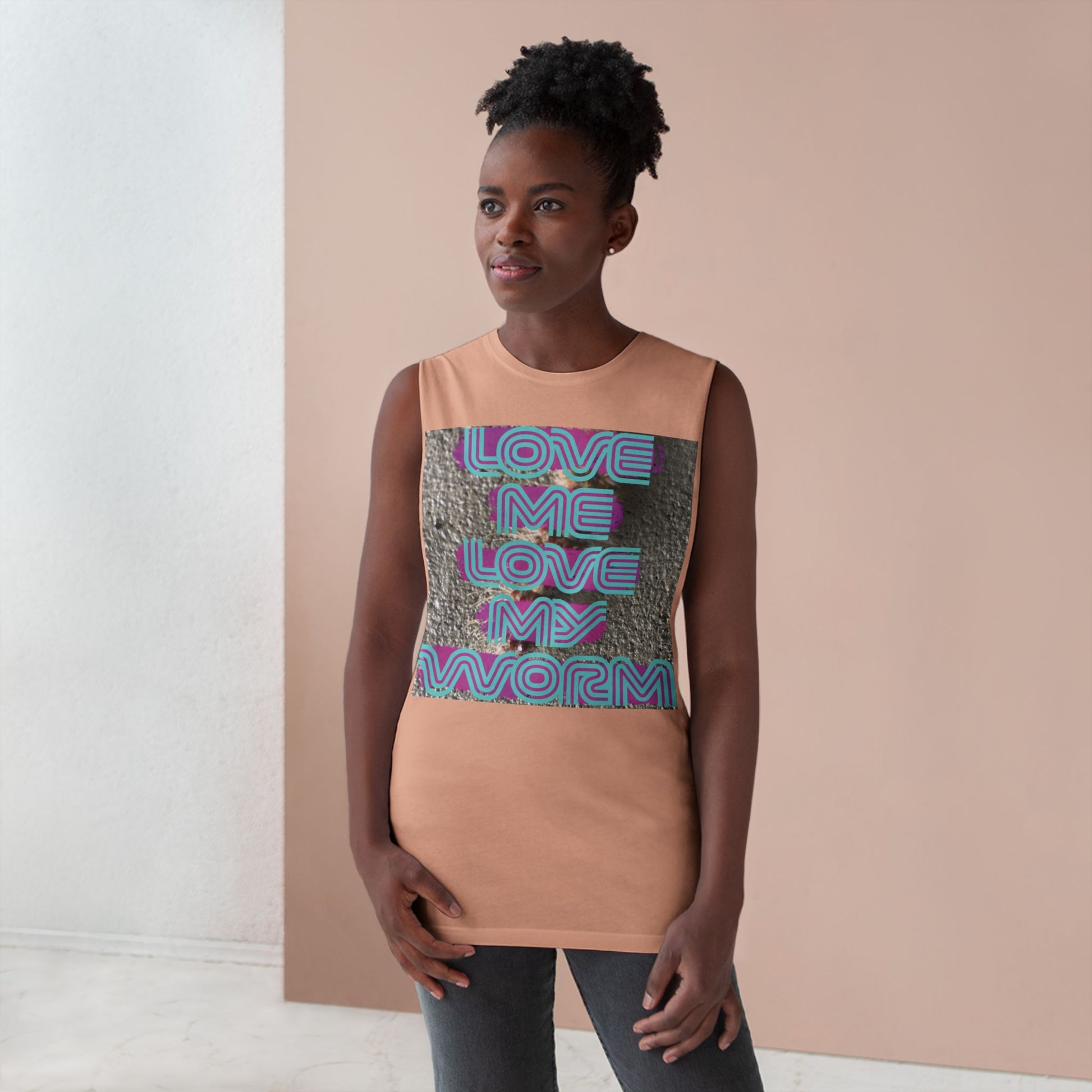 Muscle Tank | Love Me Love My Worm (for the devout)