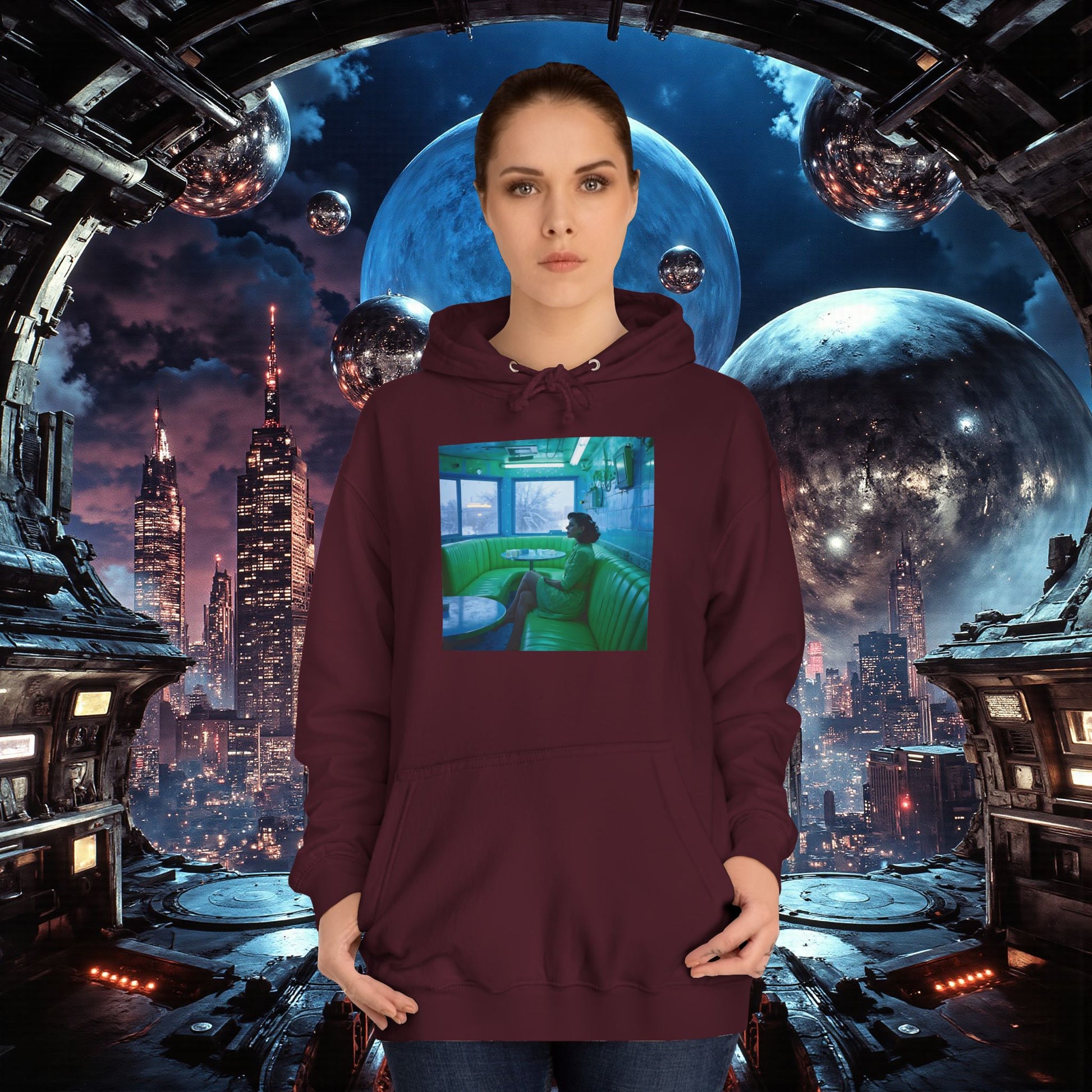 College Hoodie | Forever Blue