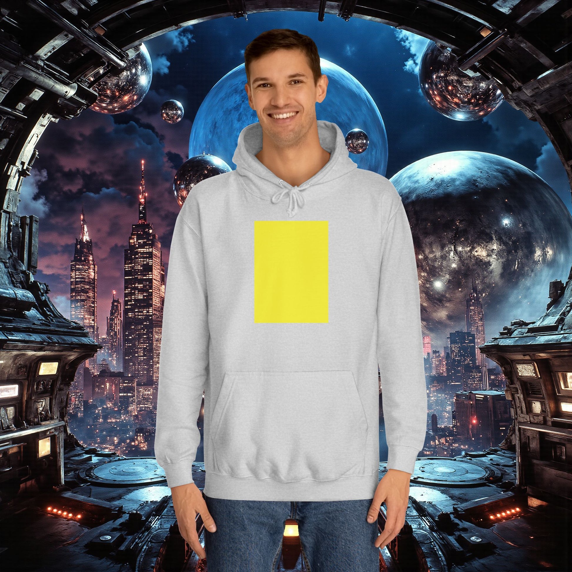 College Hoodie | Yellow