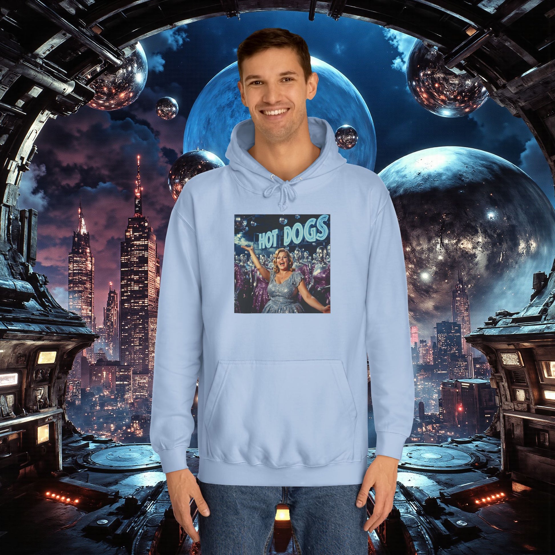 College Hoodie | Hot Dogs