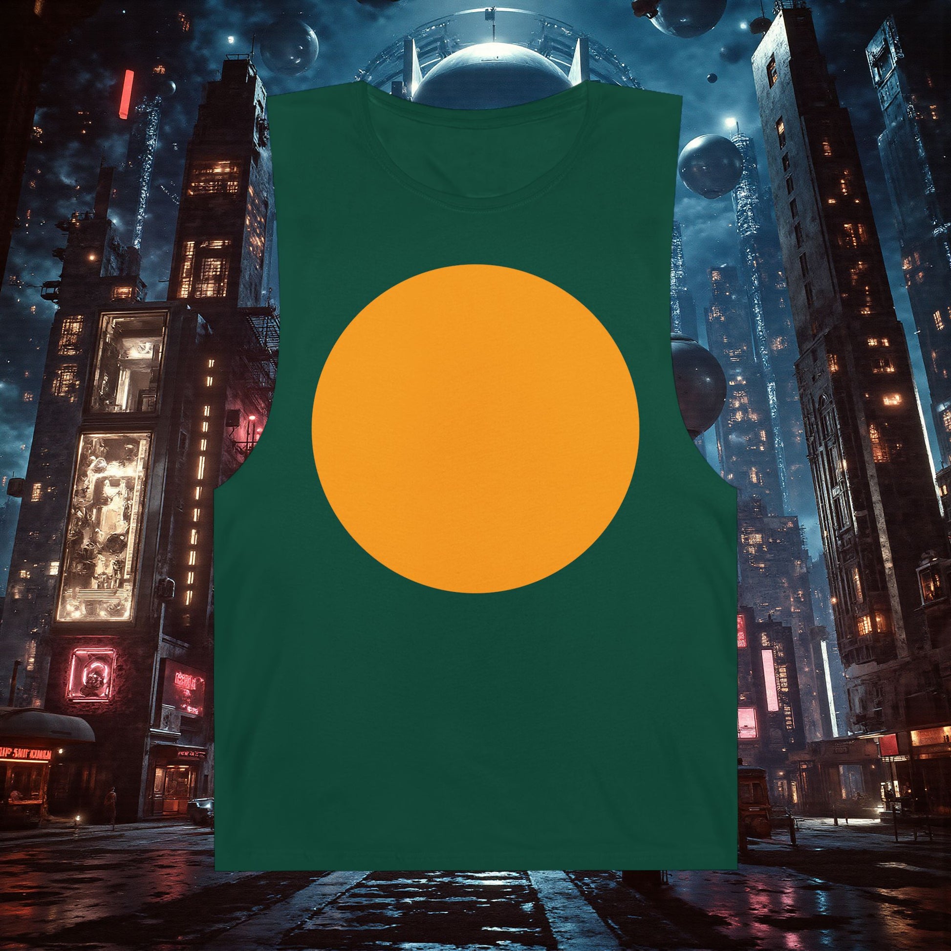 Muscle Tank | Orange
