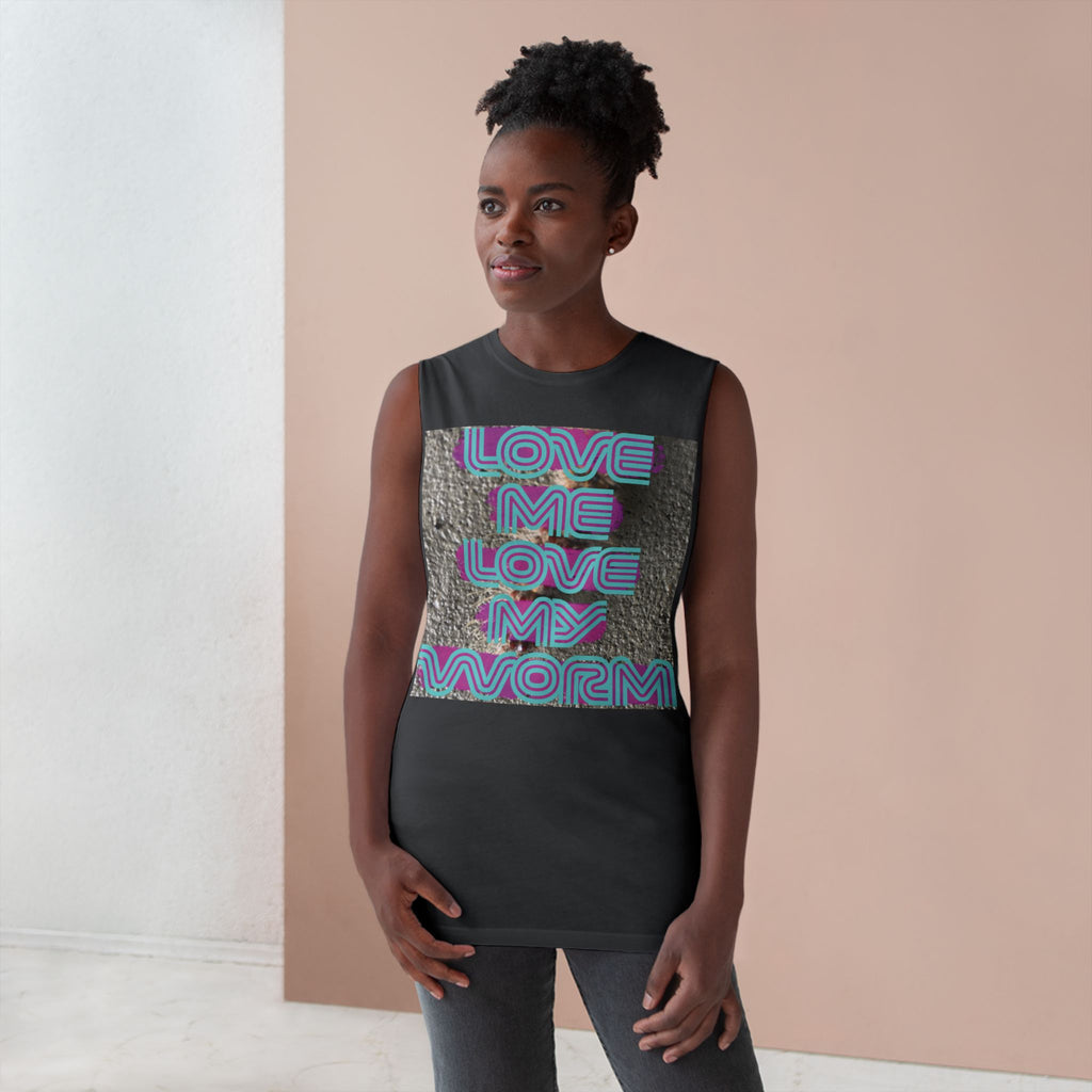 Muscle Tank | Love Me Love My Worm (for the devout)