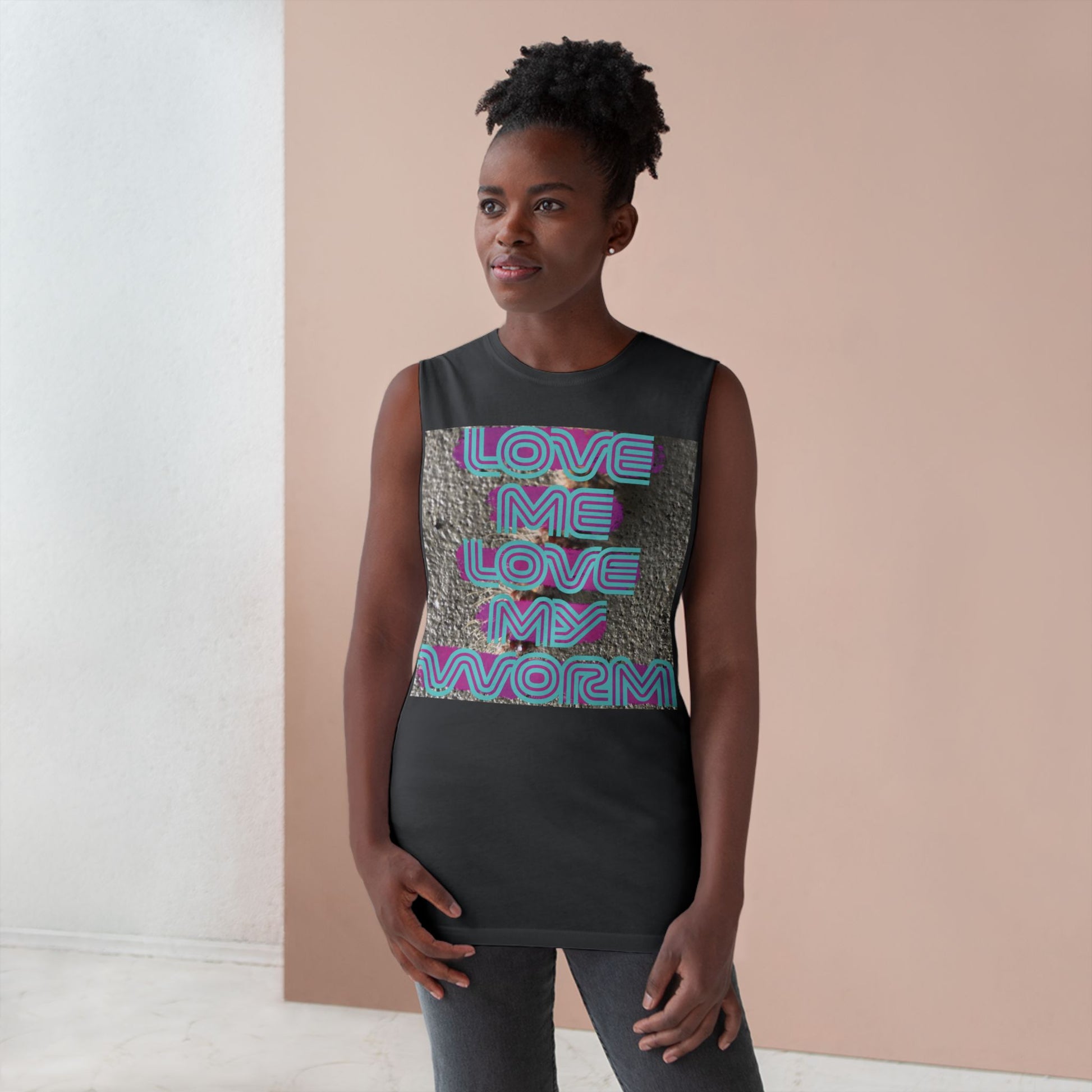 Muscle Tank | Love Me Love My Worm (for the devout)