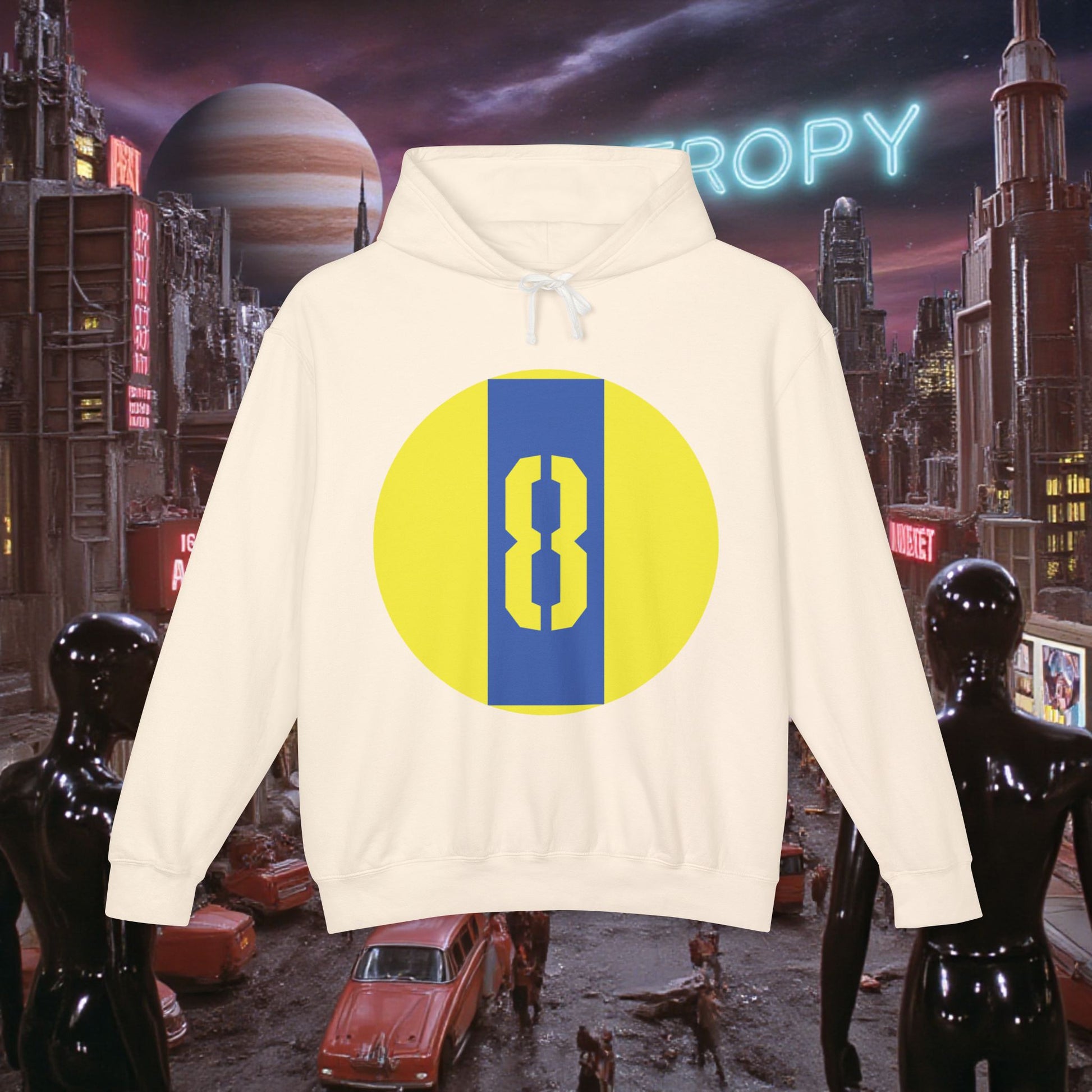 Hoodie Sweatshirt | 8 | Blue