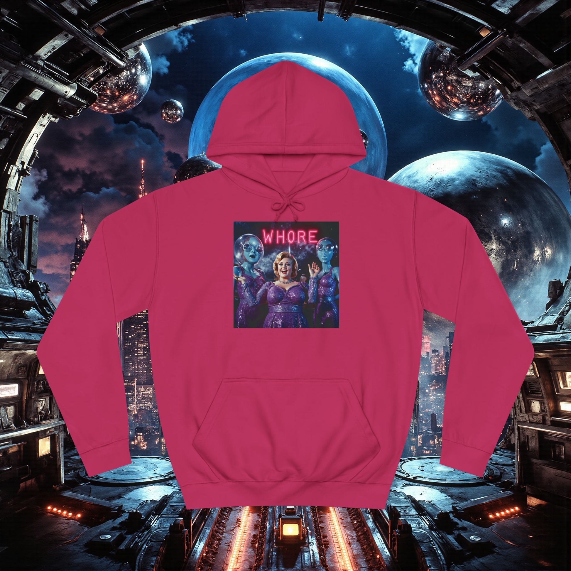 College Hoodie | WHORE