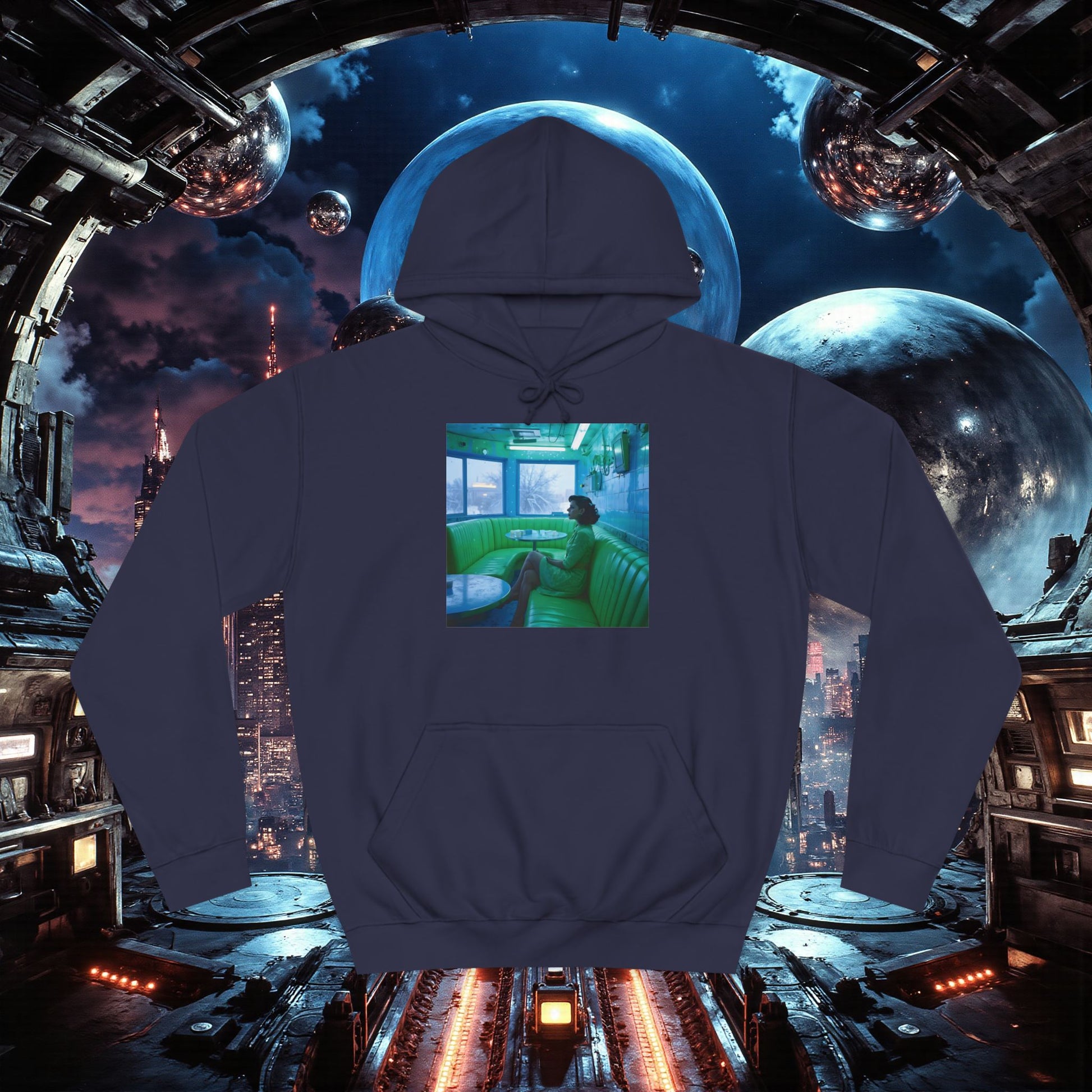 College Hoodie | Forever Blue