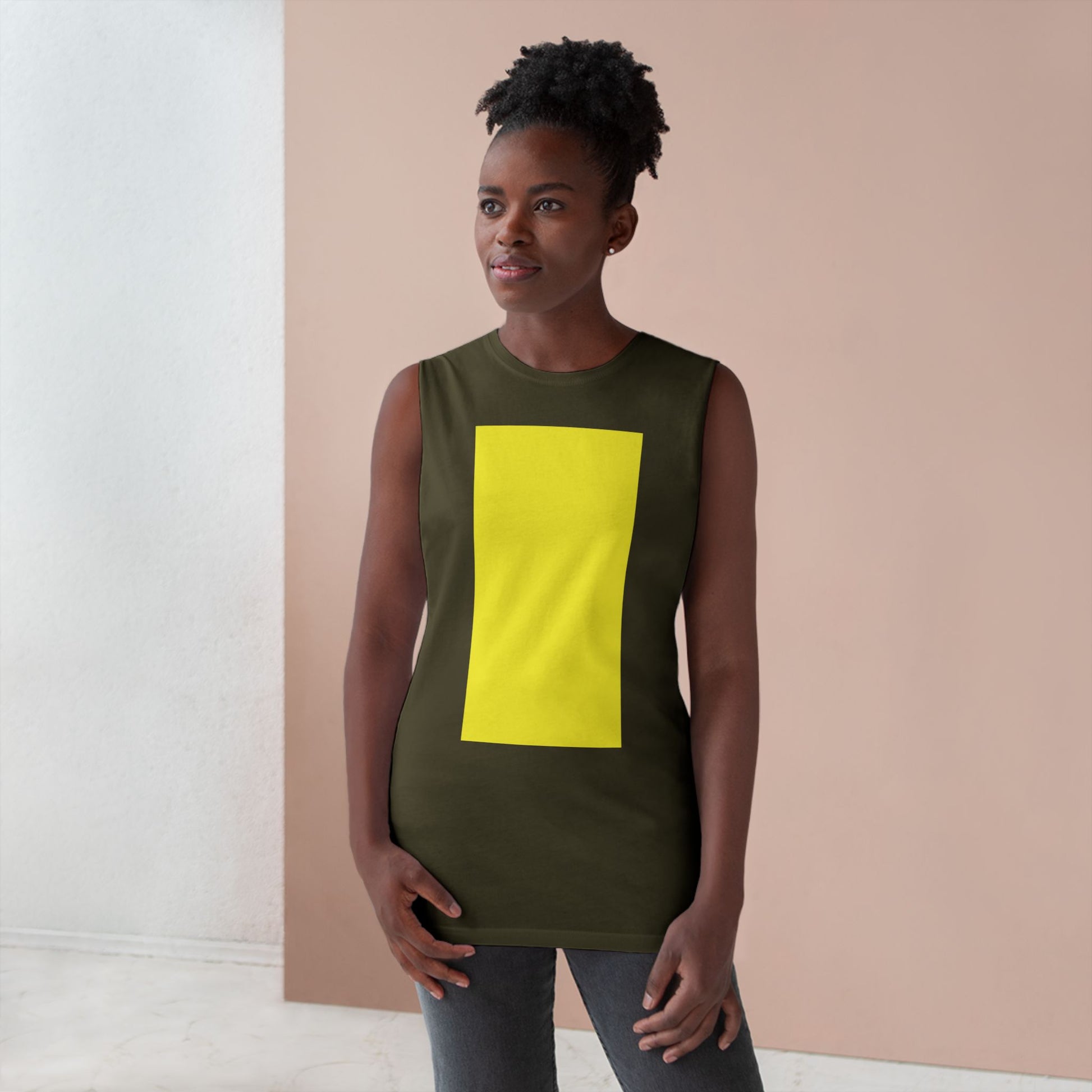 Muscle Tank | Yellow
