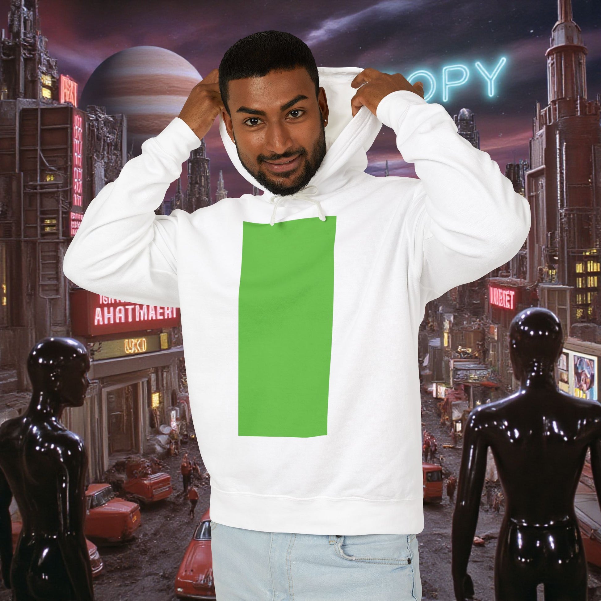 Hoodie Sweatshirt | Green