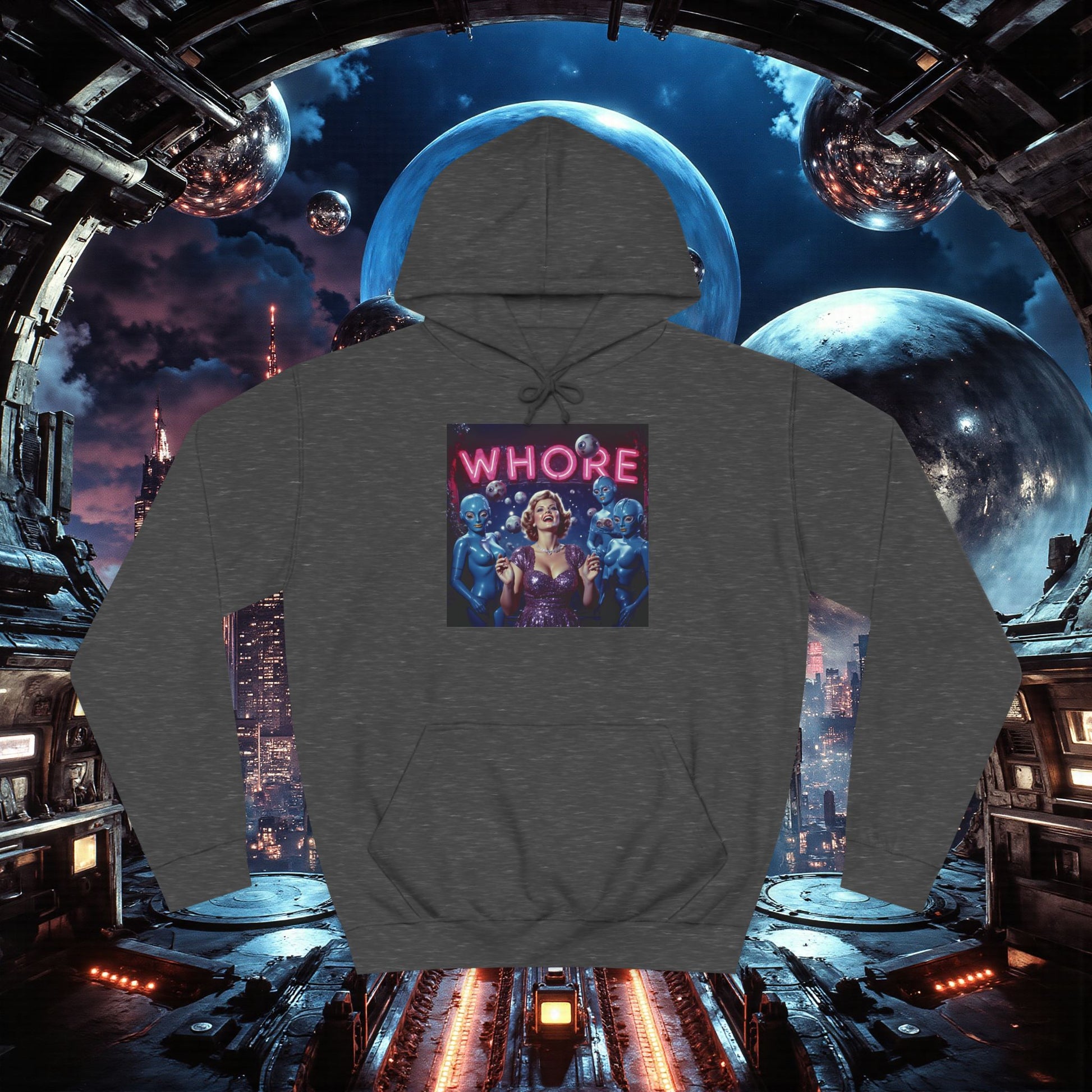 College Hoodie | WHORE