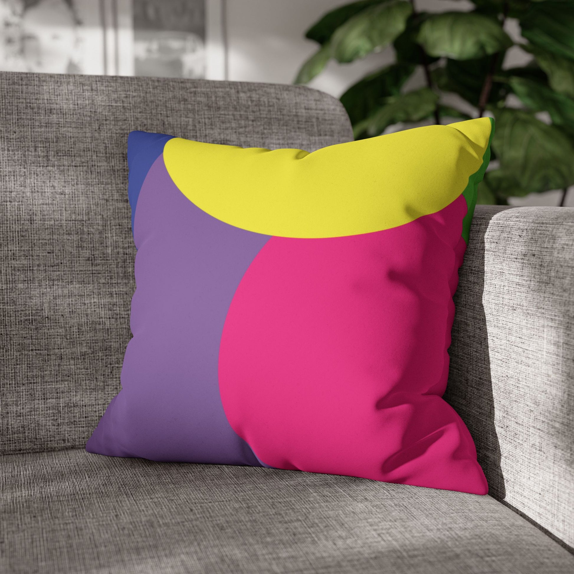 Pillow Case | Faux Suede | Color War